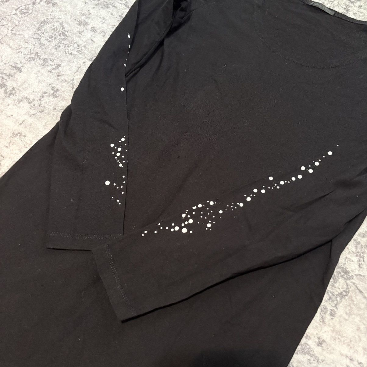 KMRii Kmrii Studded Long Sleeve T-Shirt Black | Size Free