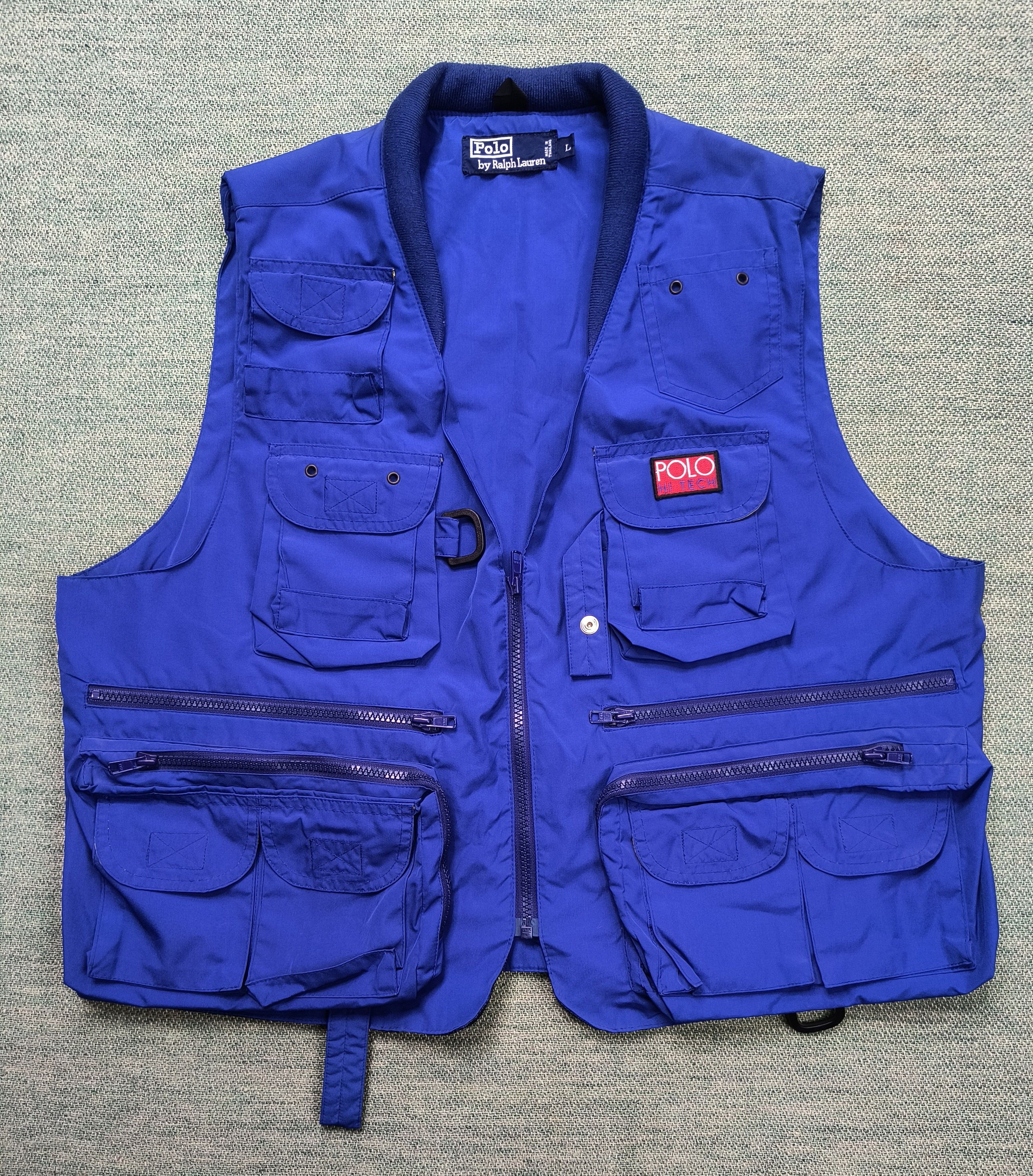 Hi Tec Vintage Polo Hi Tech Ralph Lauren utility vest Size US L / EU 52-54 / 3 - 4 Thumbnail