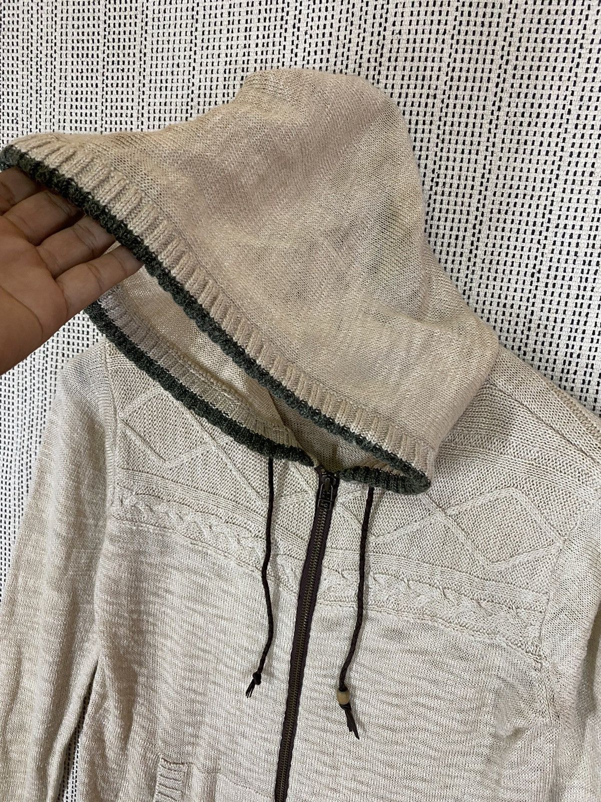 Japanese Brand × Takeo Kikuchi Japanase brand Takeo kikuchi knit hoodie Size US M / EU 48-50 / 2 - 3 Thumbnail