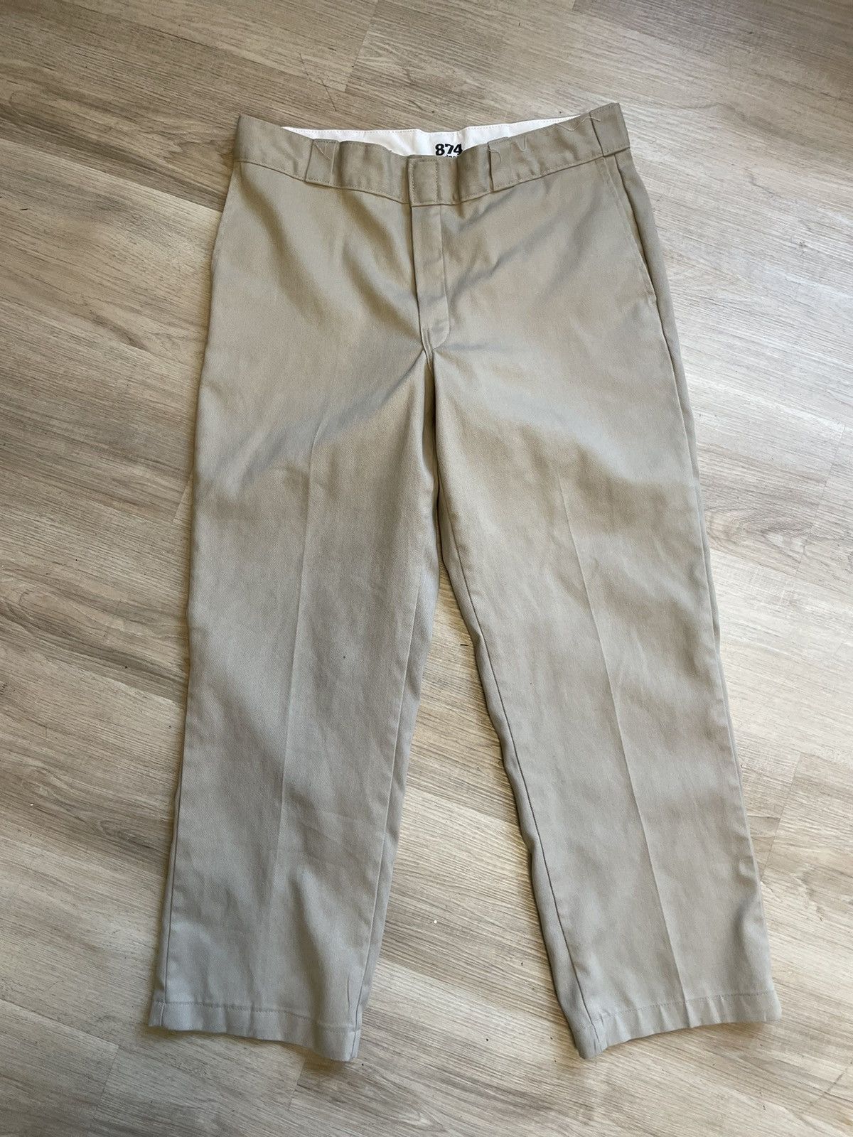 Dickies × Vintage Dickies 874 Tan Chino Pants Size US 36 / EU 52 - 2 Thumbnail