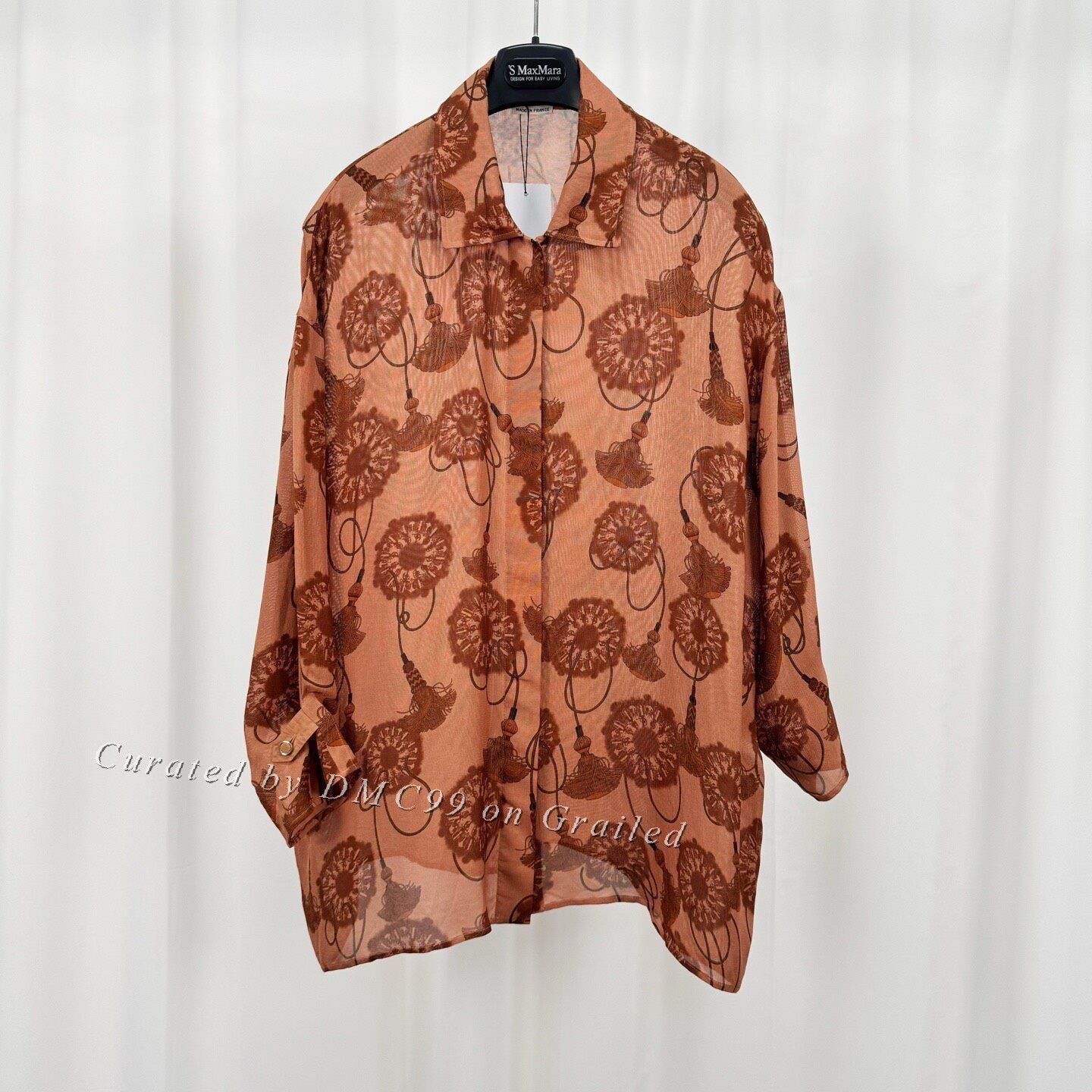 Hermes Hermes Silk Shirt Top Size XS / US 0-2 / IT 36-38 - 1 Thumbnail