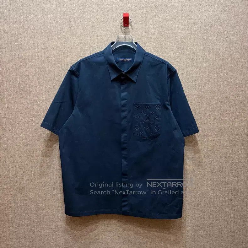 Louis Vuitton Louis Vuitton size 4l FW25 Blue and Black Pocket Three Flow Size US M / EU 48-50 / 2 - 1 Thumbnail