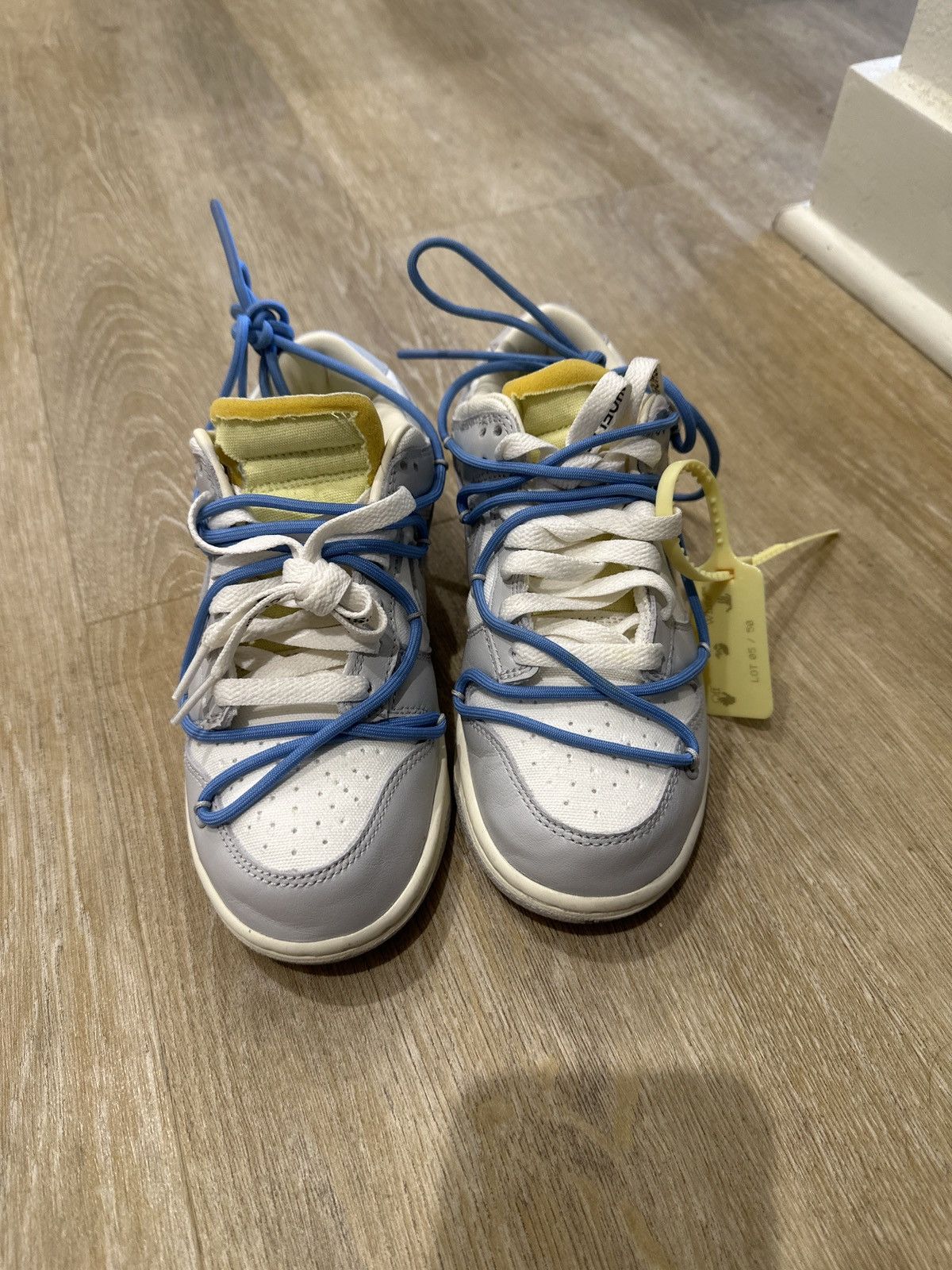 Nike × Off-White Nike dunk low off white Size US 4 / IT 34 - 3 Thumbnail