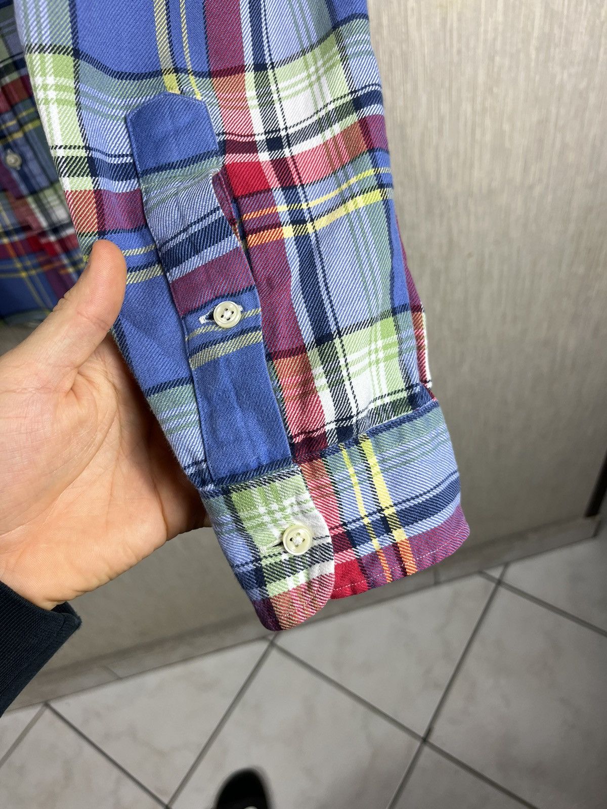 Flannel × Polo Ralph Lauren × Vintage Vintage Polo Ralph Lauren 90s flannel plaid checked shirt Size US L / EU 52-54 / 3 - 16 Thumbnail