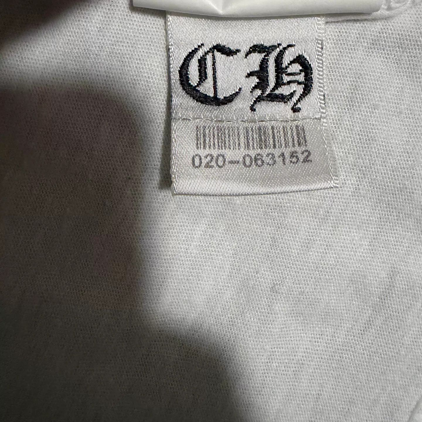 Chrome Hearts Chrome Hearts Miami Lmt White LS Tee w/ Blue Sanskrit Size US L / EU 52-54 / 3 - 6 Thumbnail