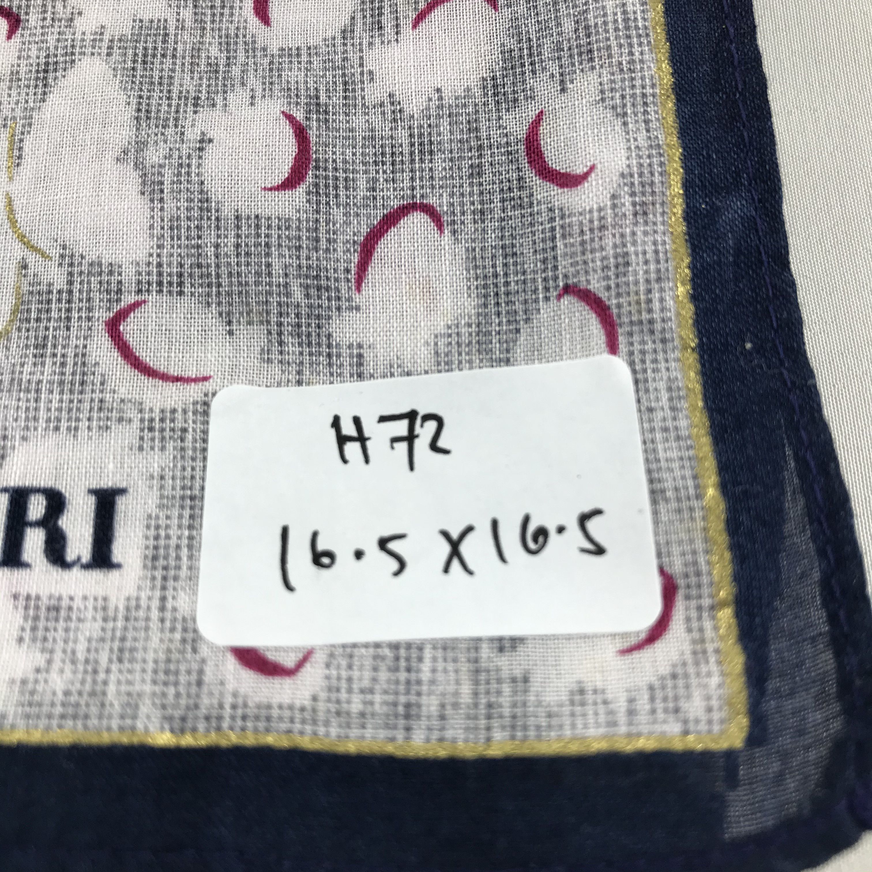 Hanae Mori Hanae Mori Handkerchief Neckerchief Bandana H72 Size ONE SIZE - 6 Thumbnail