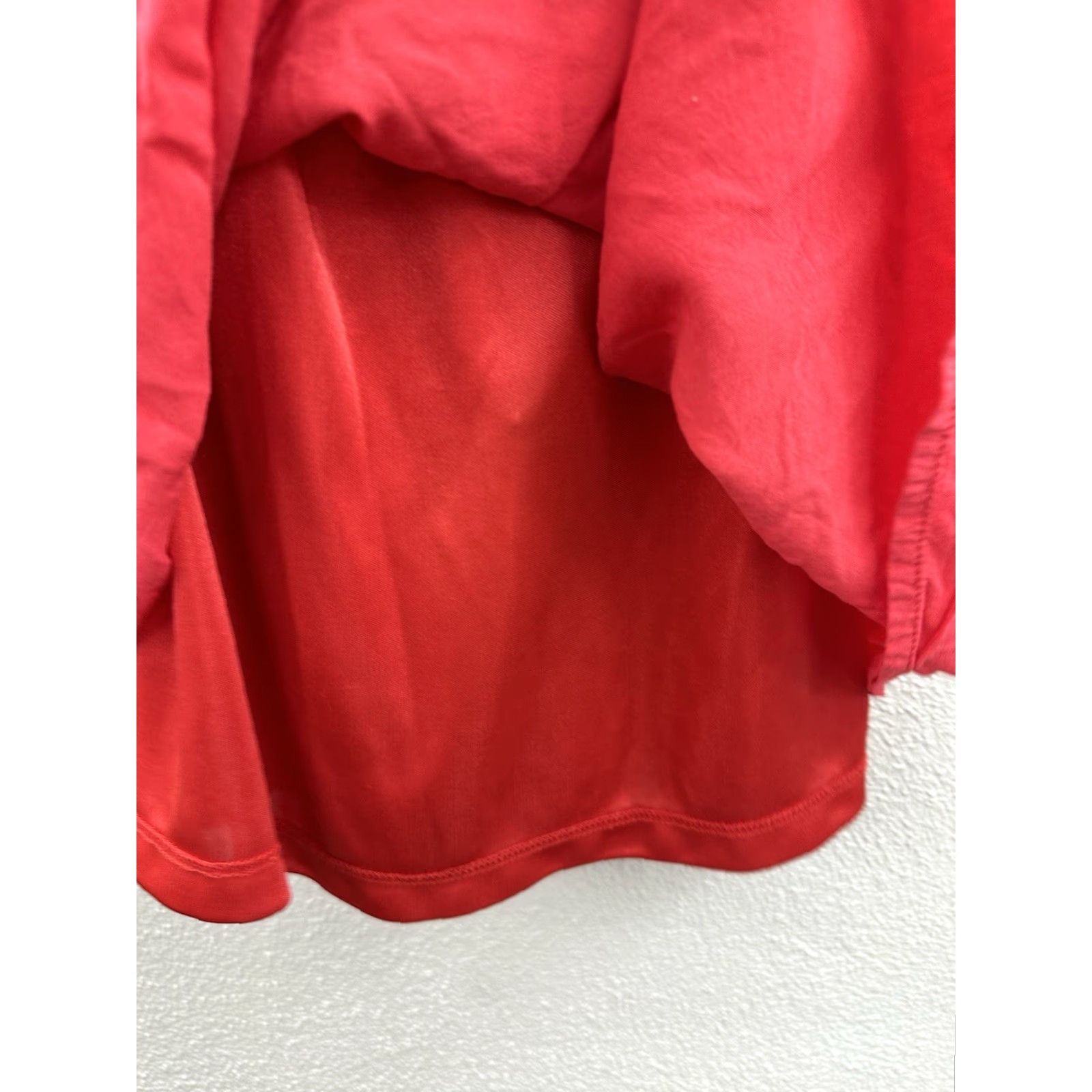 Forever 21 Forever 21 Womens Dress Size Medium Red Sleeveless Sun Dress Cross Back Straps Size M / US 6-8 / IT 42-44 - 3 Thumbnail