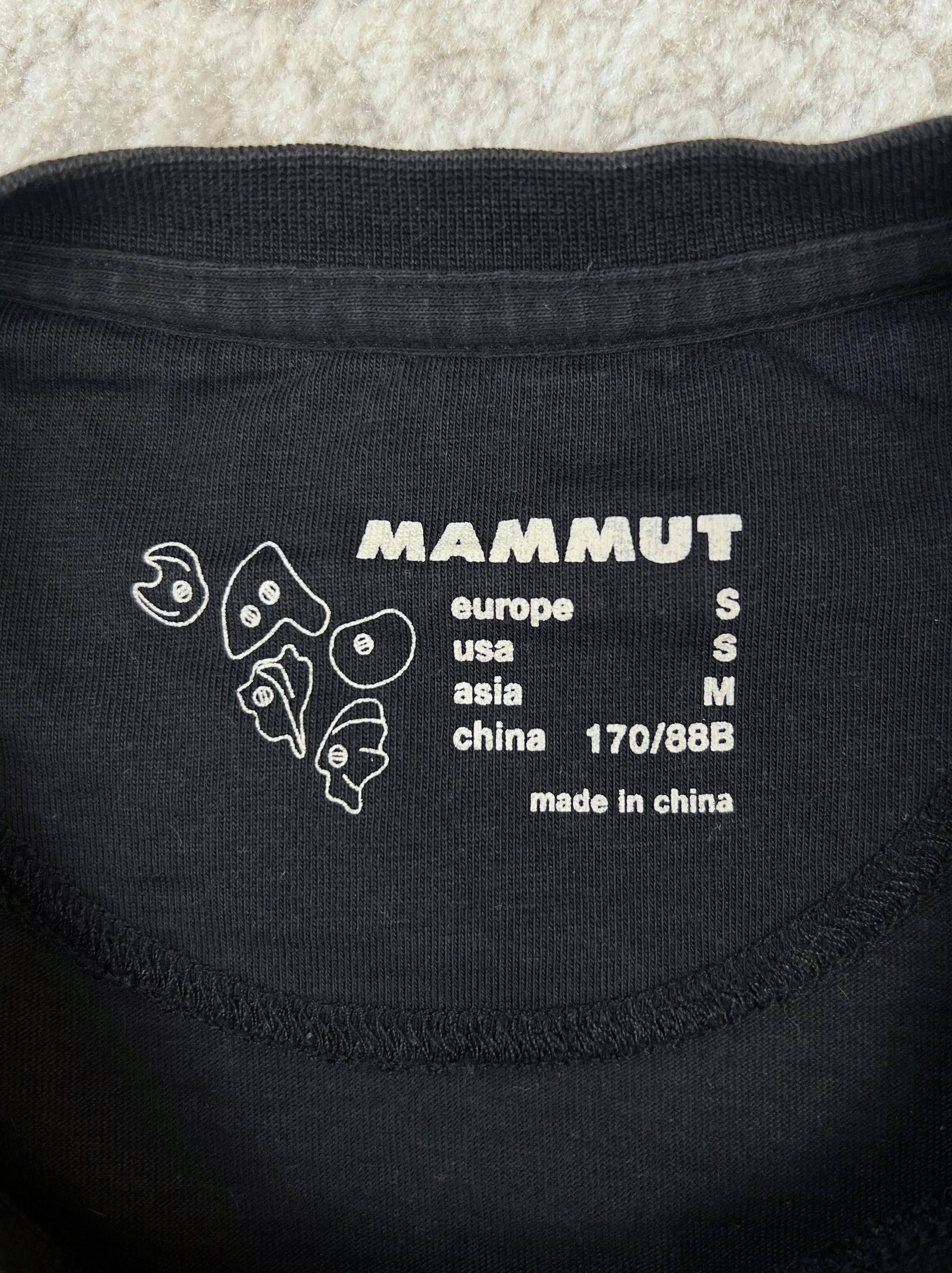 Mammut Mammut Seile Script Logo Graphic T-Shirt Tee Black S Size US S / EU 44-46 / 1 - 11 Thumbnail