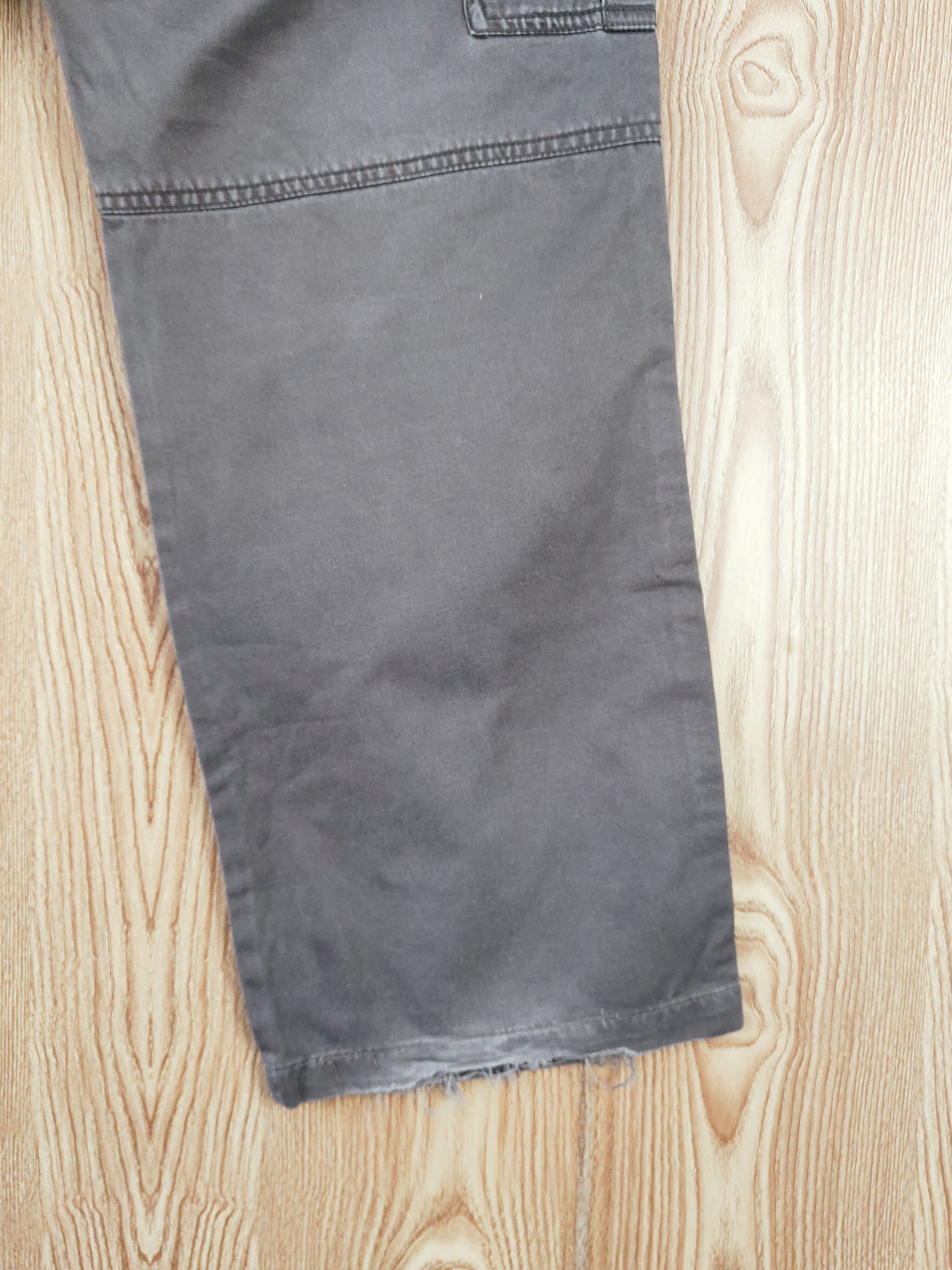 Japanese Brand Vache Gray Multipocket Tactical Cargo Pants #W113 Size US 31 - 11 Thumbnail