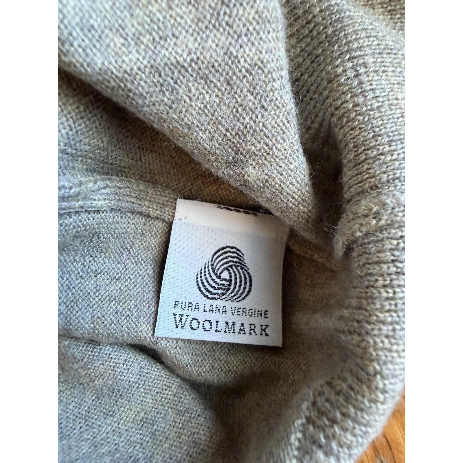 Other Ponte Vecchio Sweater Large Beige Wool Collared Pullover Size US L / EU 52-54 / 3 - 4 Thumbnail