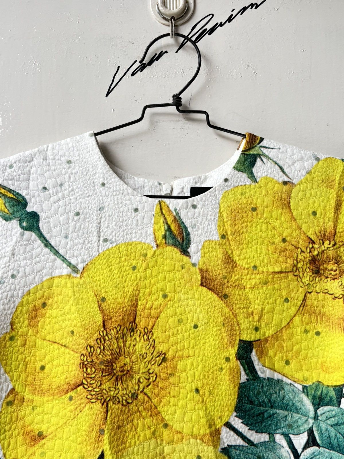 Akira AKIRA NAKA Flower Motive T-shirt Size XS / US 0-2 / IT 36-38 - 4 Thumbnail
