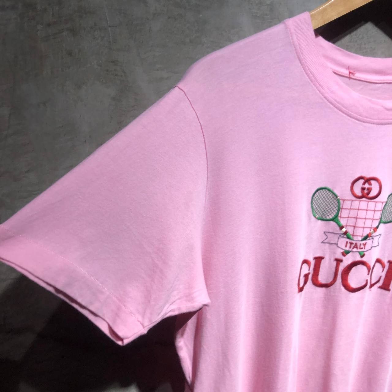 Gucci Gucci Tennis Embroidered Tee Size US M / EU 48-50 / 2 - 5 Thumbnail