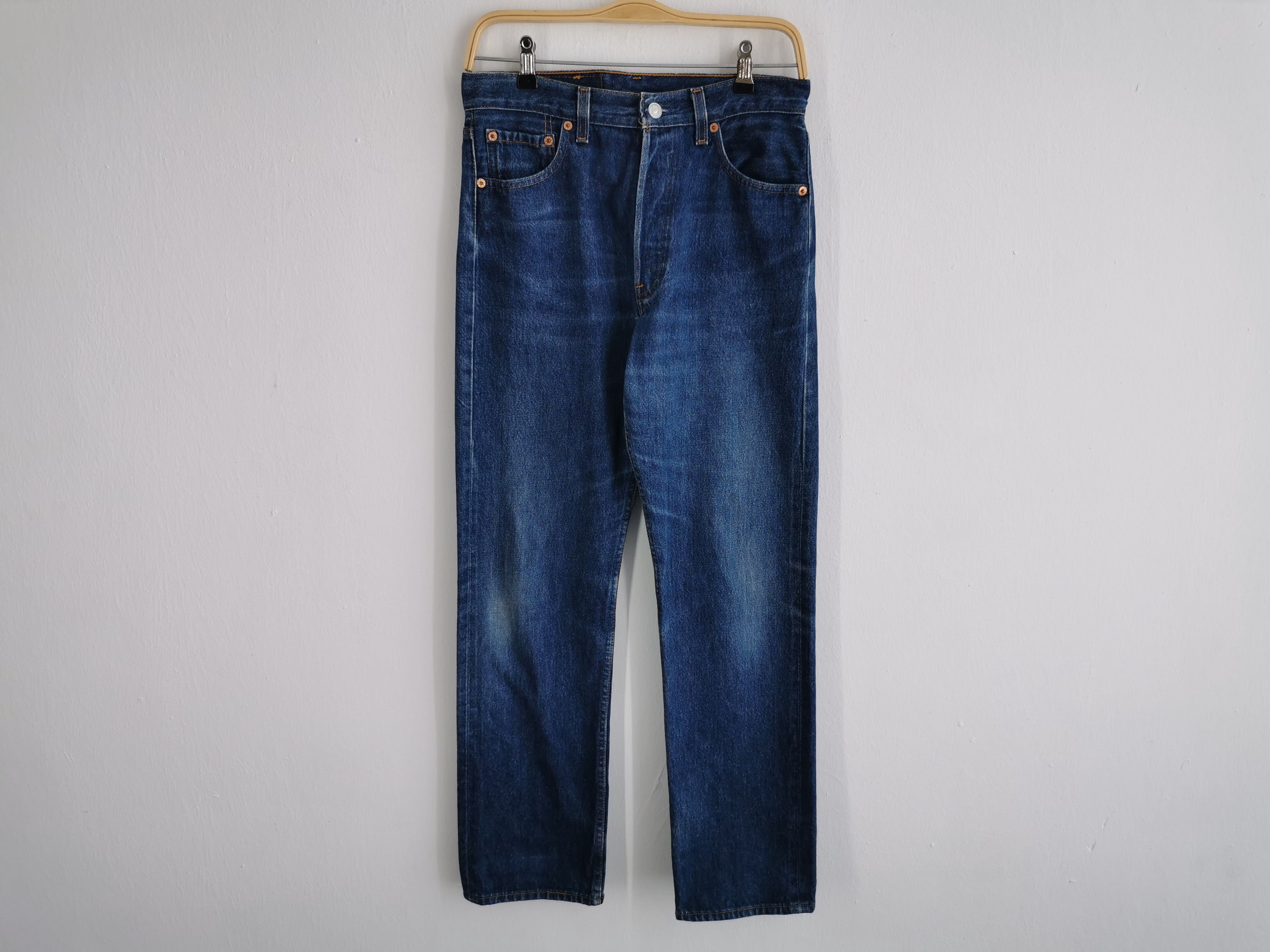 Levi's Vintage 90s Levis Lot 501 Denim Made In USA Size 30/29x30 Size US 30 / EU 46 - 2 Thumbnail