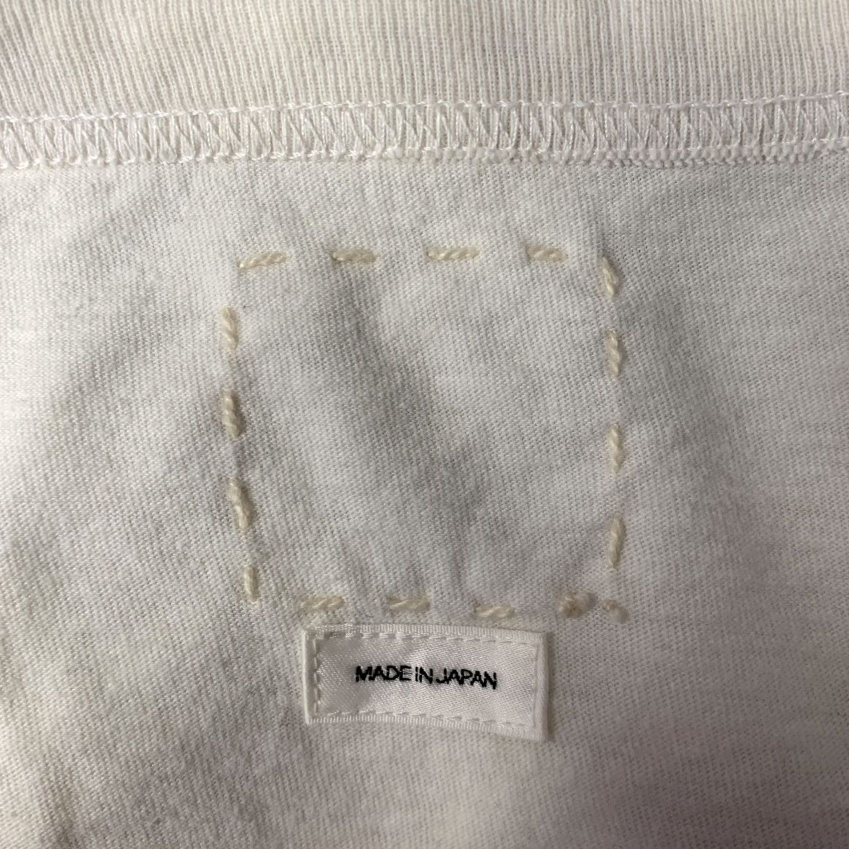 Visvim VISVIM Distressed Cotton Crew-Neck T-shirt White Size L Size US L / EU 52-54 / 3 - 6 Thumbnail