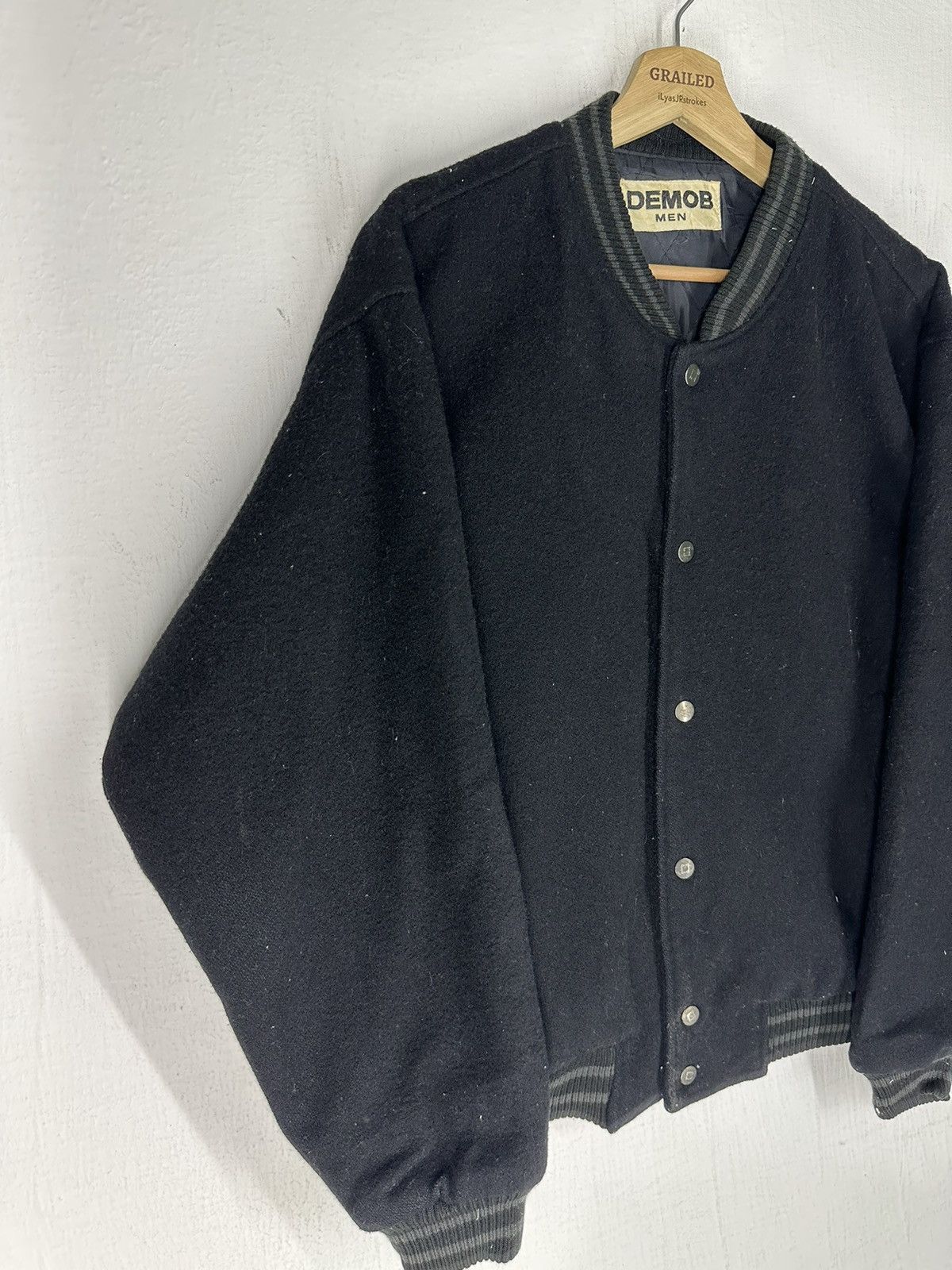 Japanese Brand × Vintage Vintage Demob Men Alternative Clothing Wool Jacket Size US L / EU 52-54 / 3 - 4 Thumbnail