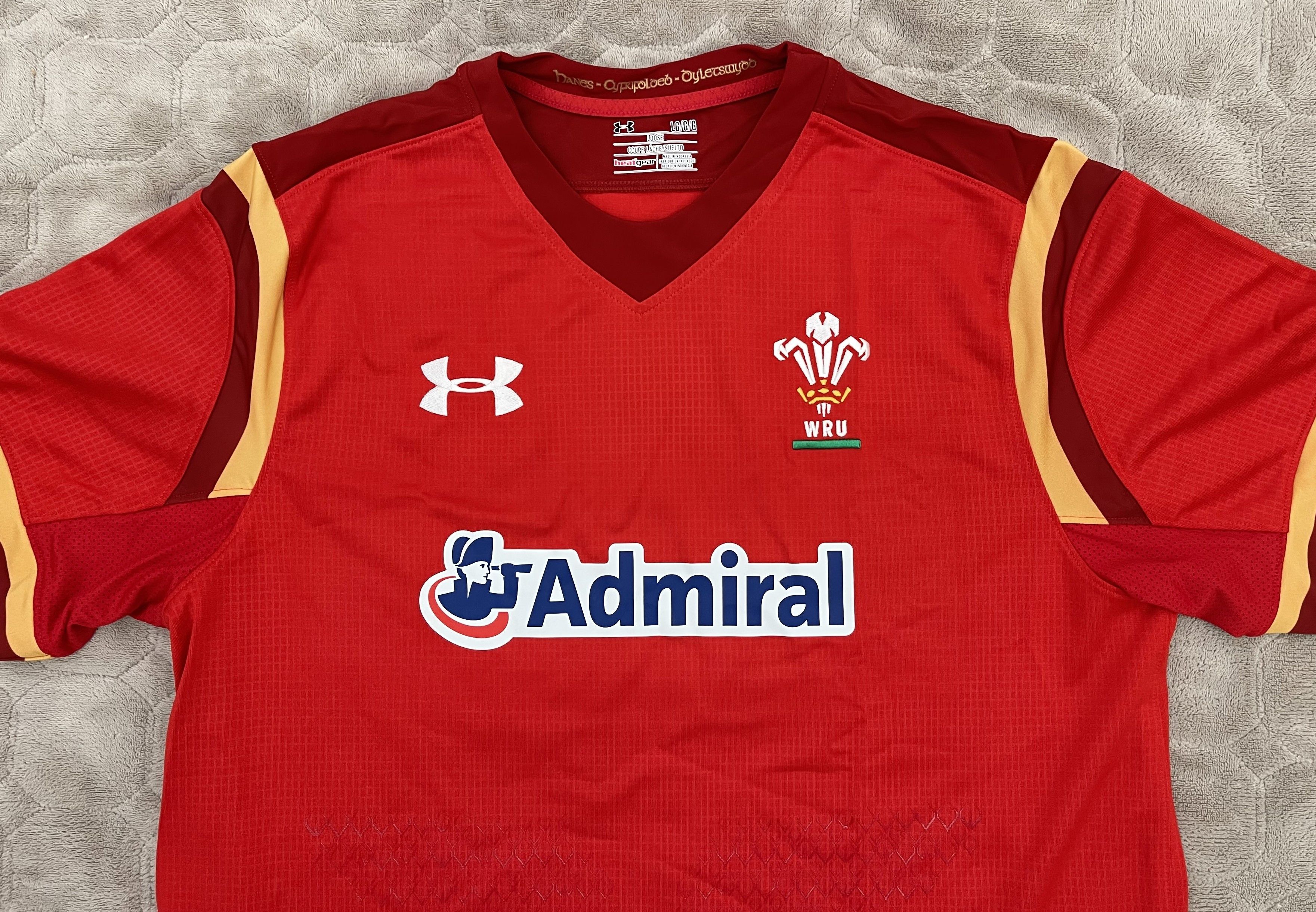 Other Wales Team Jersey Home Rugby Shirt Size US L / EU 52-54 / 3 - 2 Thumbnail
