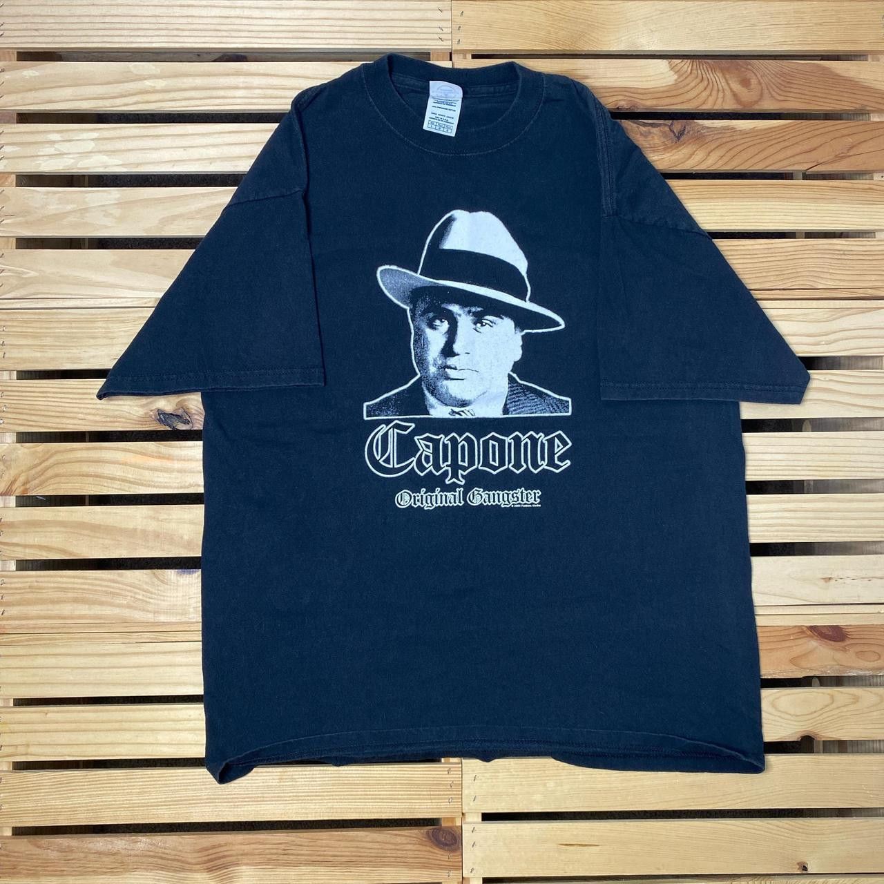 Delta Vintage Fashion Victim x Al Capone Black Tee Size Large Size US L / EU 52-54 / 3 - 1 Thumbnail