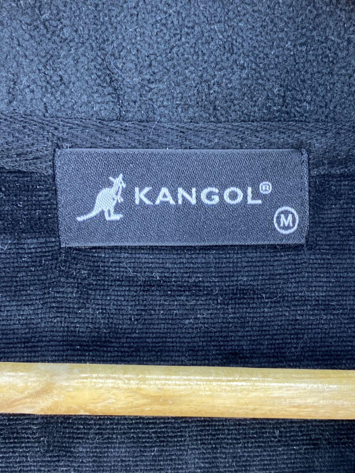 Kangol Kangol England Fleece Half Zipper Jacket Size US L / EU 52-54 / 3 - 13 Thumbnail