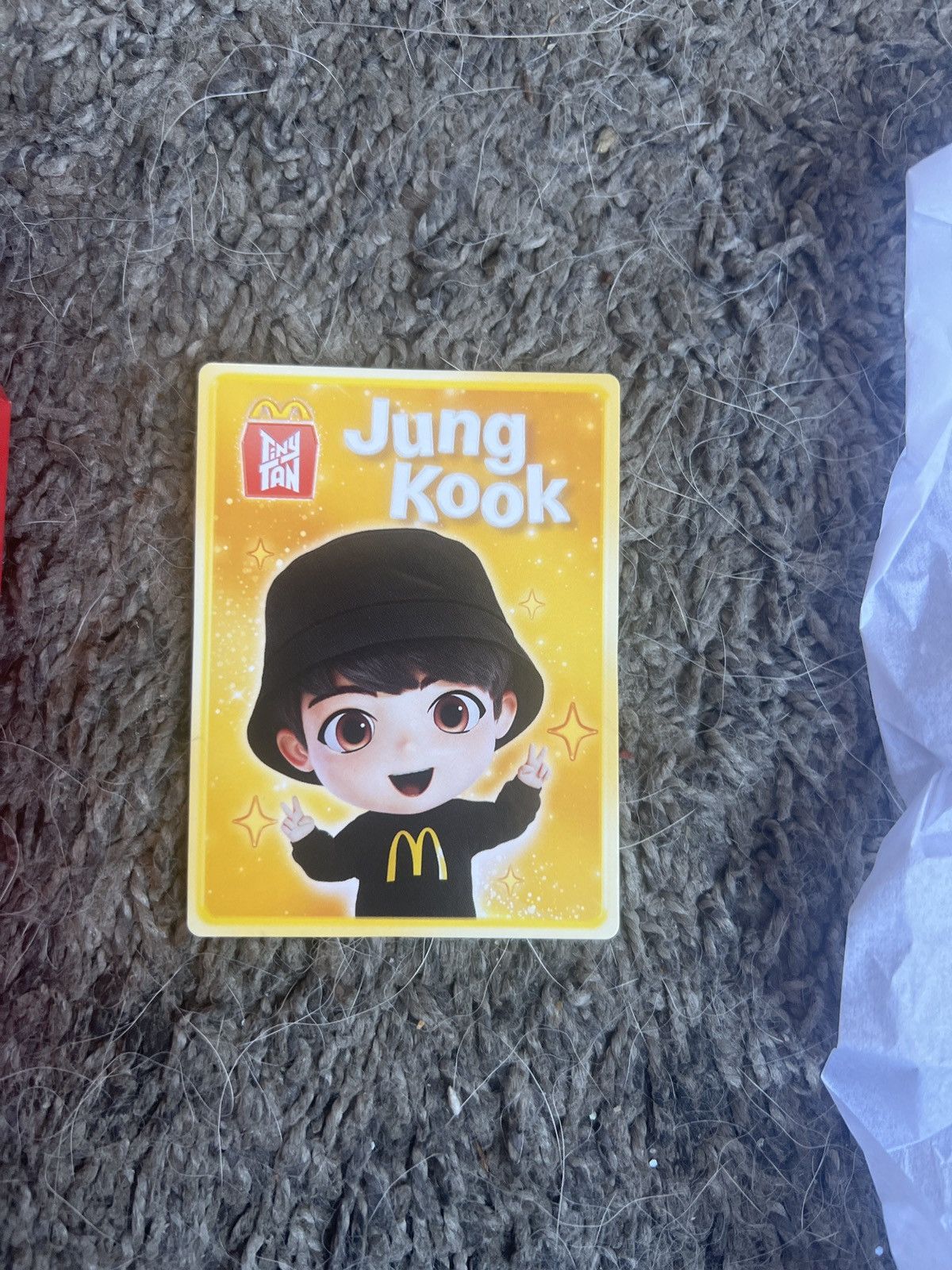 Hypebeast 2025 McDonald’s TinyTAN Jung Kook Figure Size ONE SIZE - 5 Thumbnail
