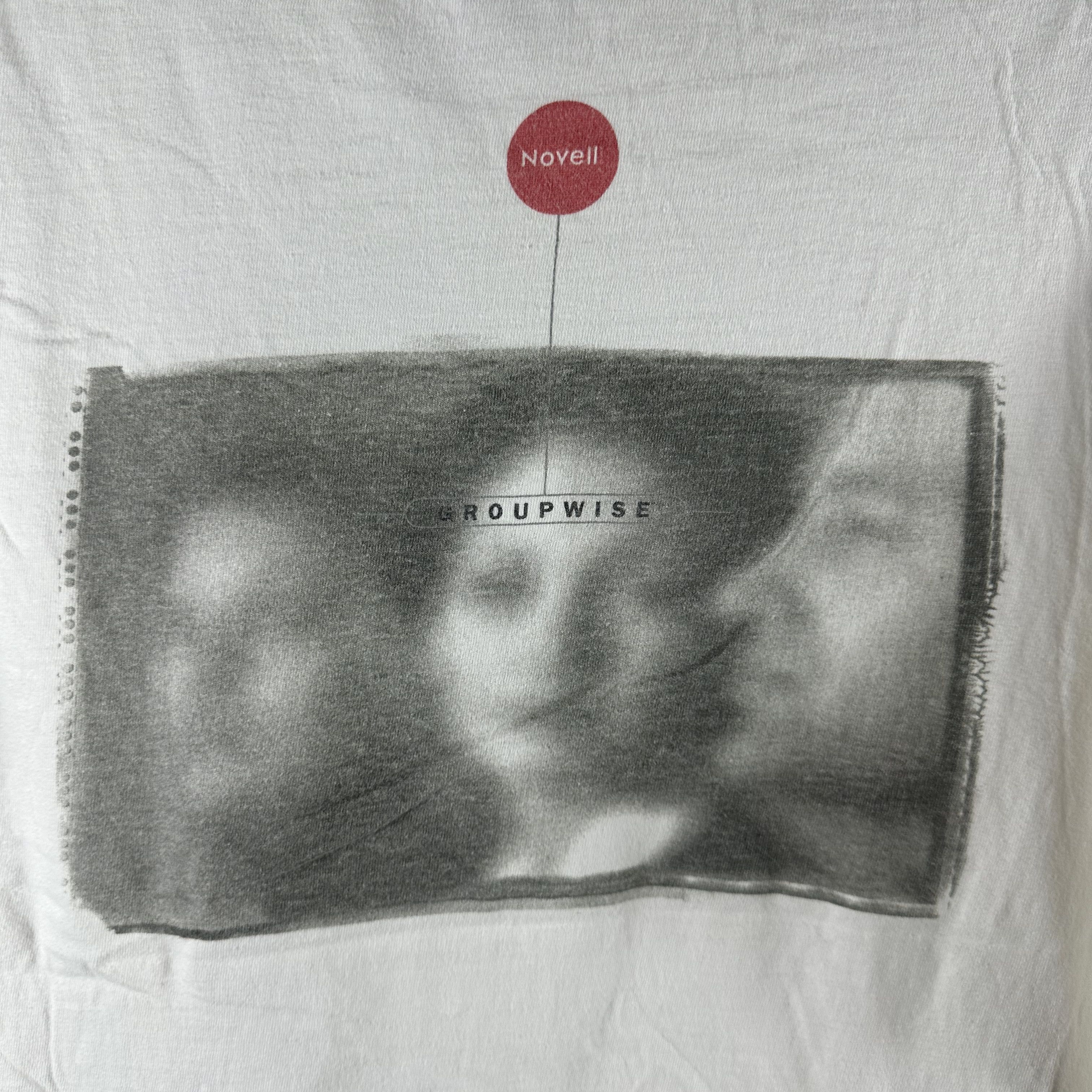 Vintage Vintage 90s Novell Connected Groupwise Single Stitch T-Shirt Size US XL / EU 56 / 4 - 4 Thumbnail