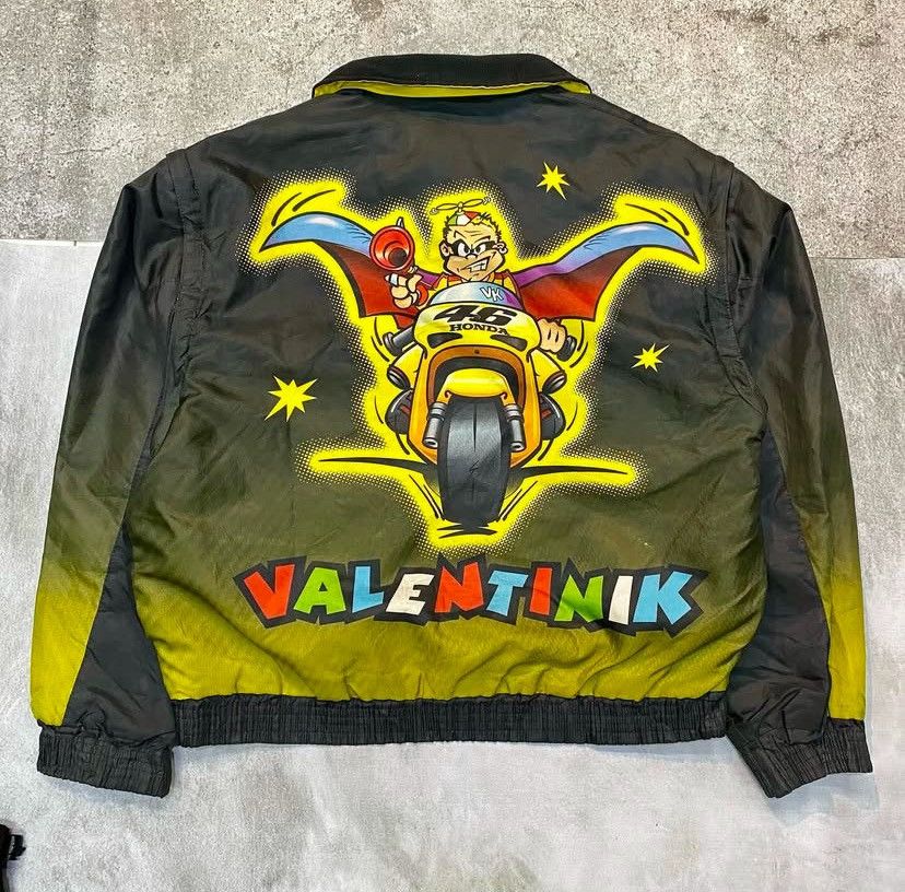 Vintage Vintage Valentino Rossi Racing Jacket Size US XXL / EU 58 / 5 - 3 Thumbnail