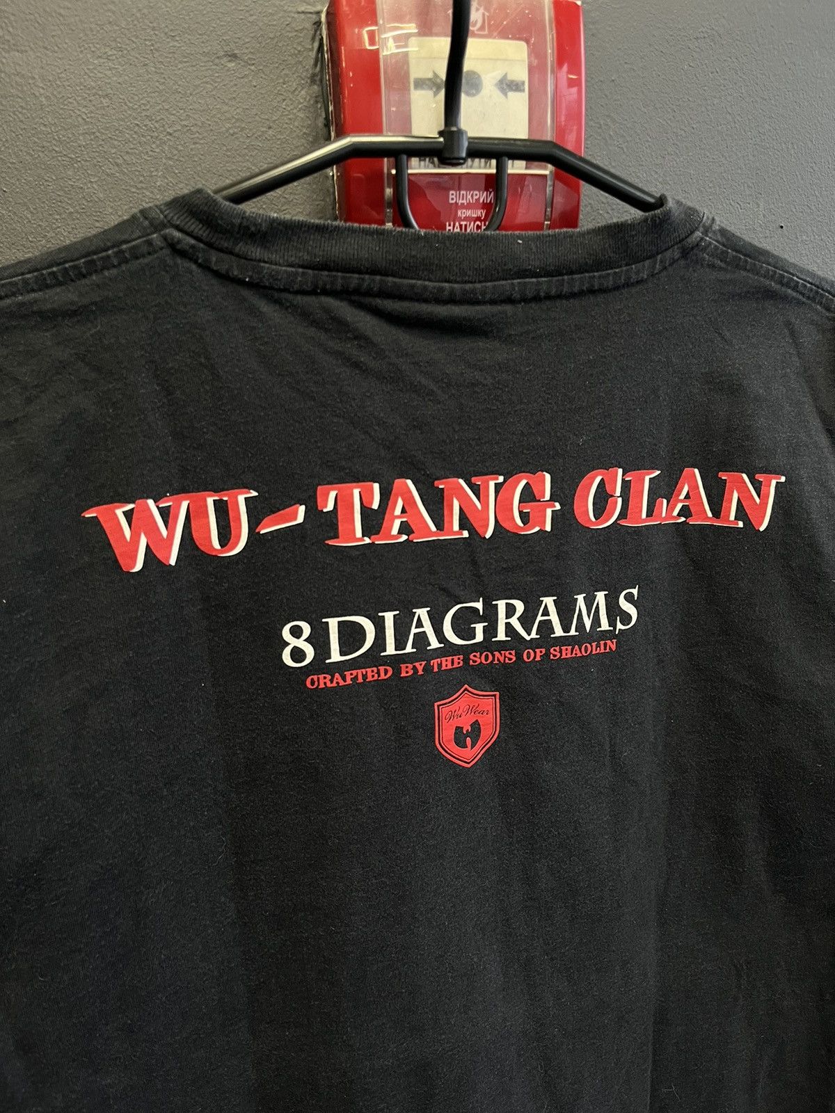Vintage × Wu-Tang Clan Vintage Y2K Wu Tang Clan 8 Diagrams Wu Wear 90s Black Tee Size US L / EU 52-54 / 3 - 5 Thumbnail