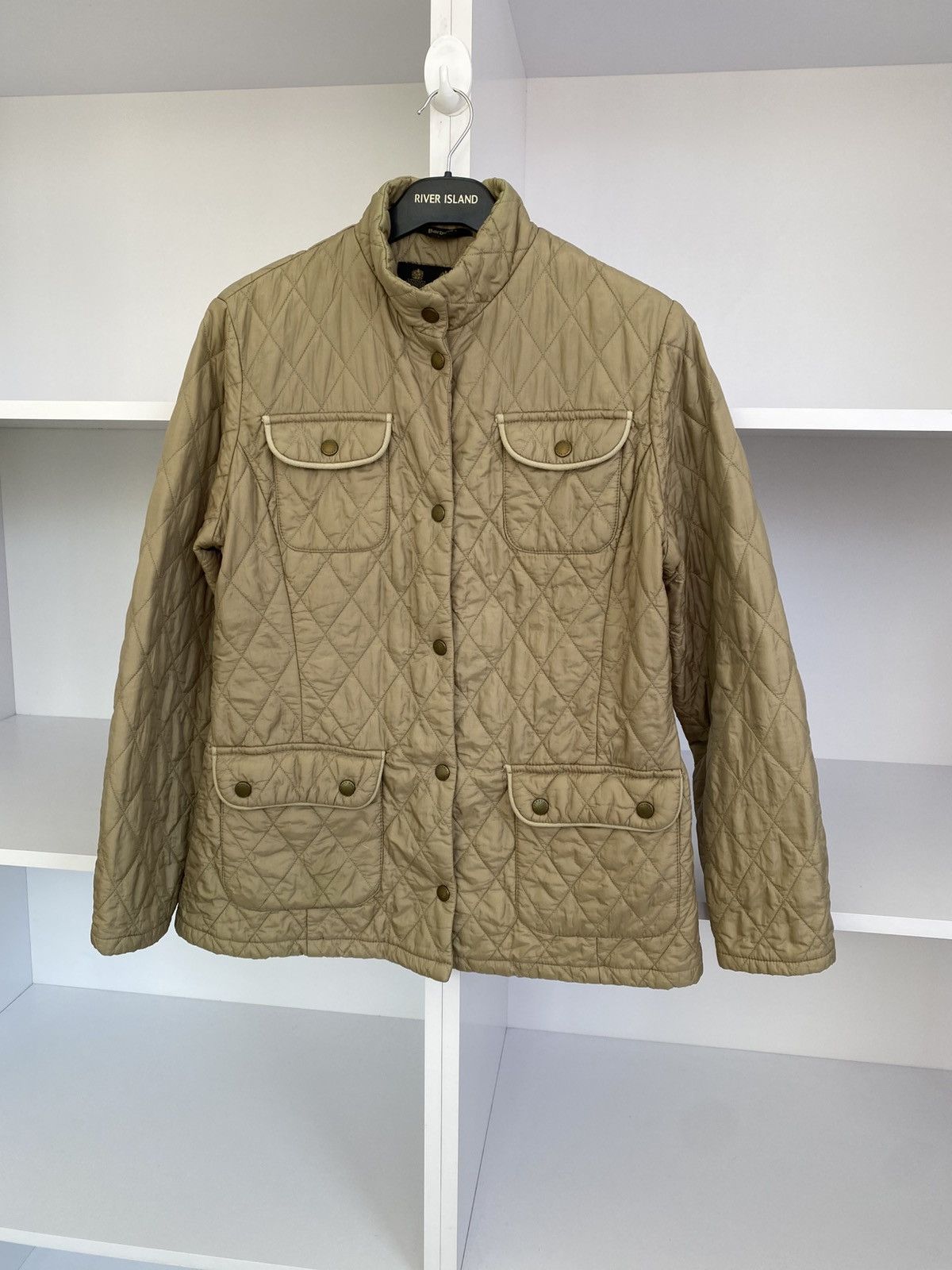 Barbour Vintage Barbour womens quilted jacket Size L / US 10 / IT 46 - 4 Thumbnail