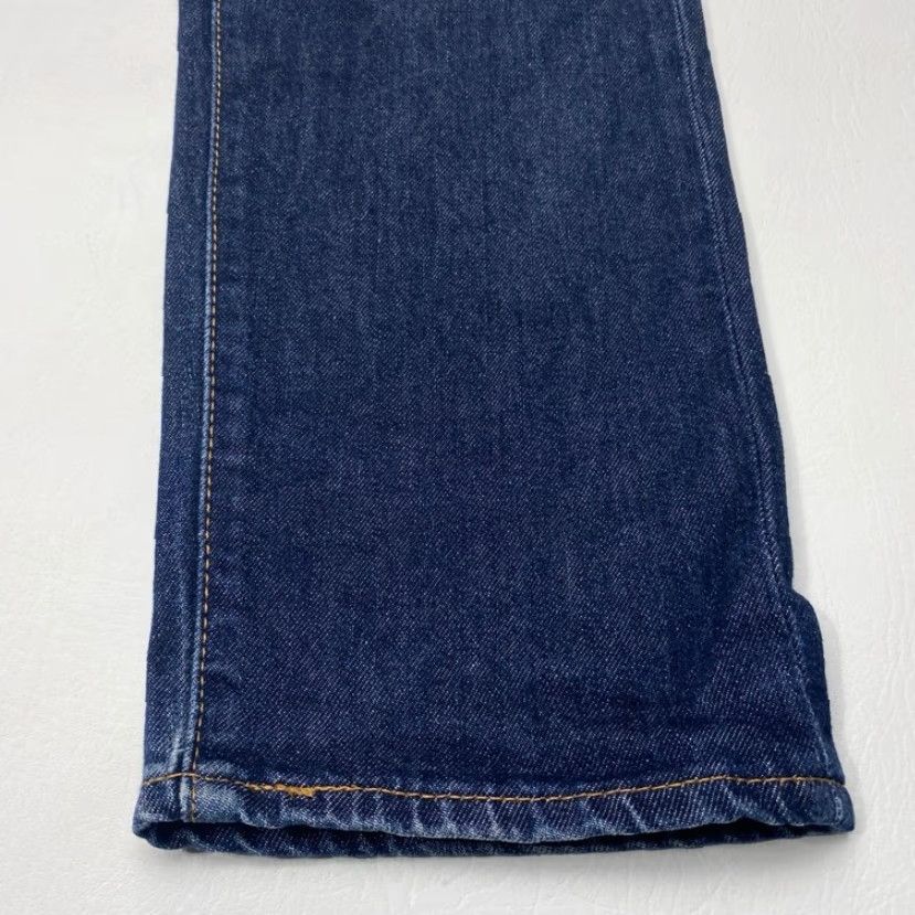 Levi's Levi's Premium 505 Jeans Mens 31x30 Blue Denim Straight Leg Stretch Big E Tab Size US 31 - 4 Thumbnail