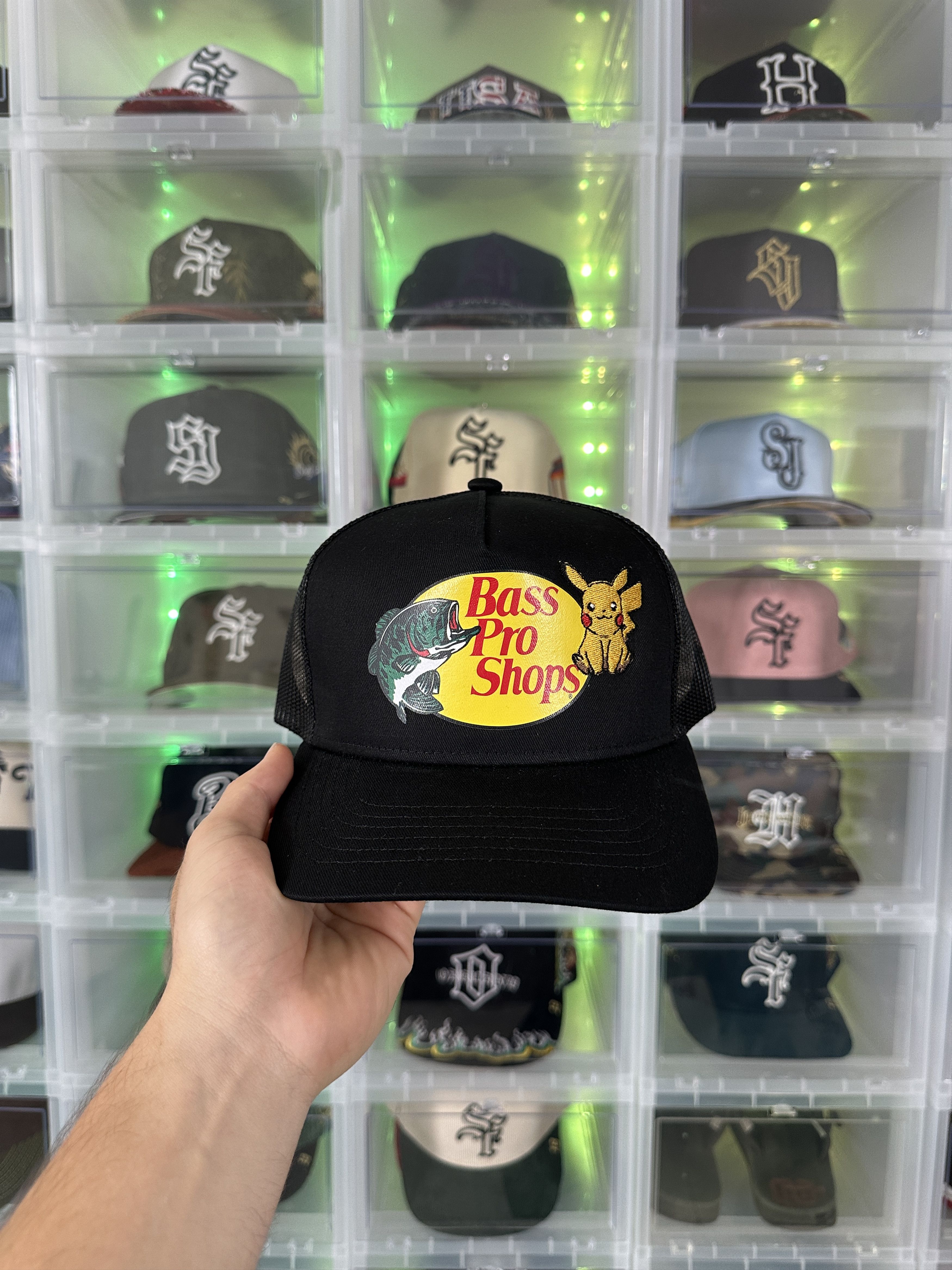 Bass Pro Shops Custom Embroidered Bass Pro Hat (Pikachu) Size ONE SIZE - 1 Preview