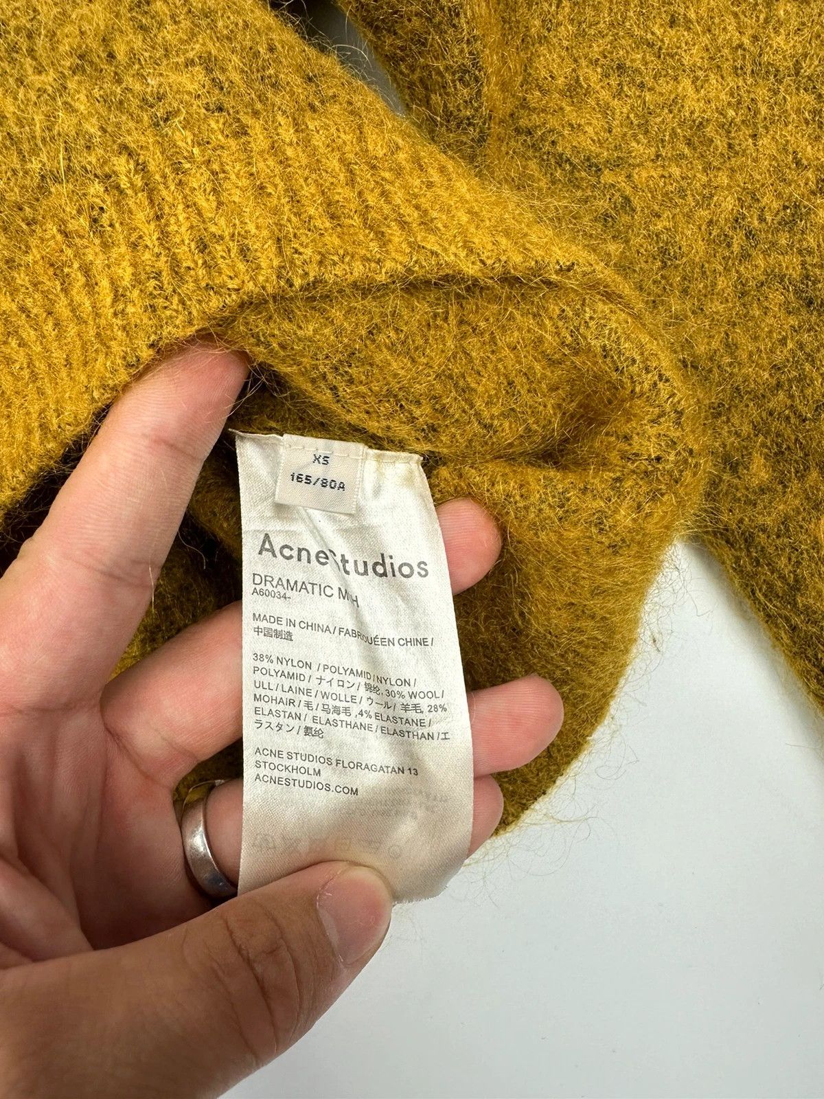 Acne Studios Acne Studio 00’s Ginger Yellow Boxy Sweater Size M / US 6-8 / IT 42-44 - 11 Thumbnail