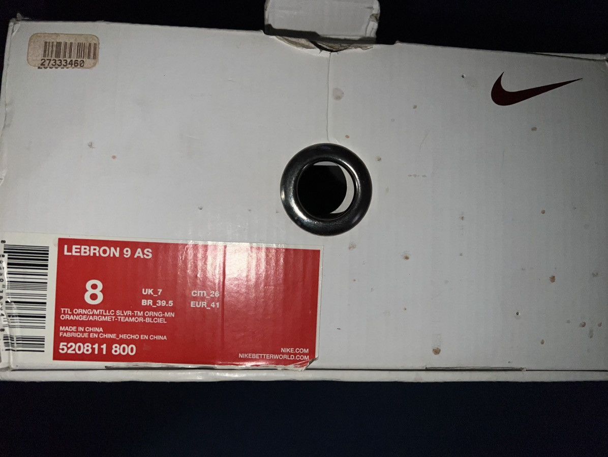 Nike Bing Bang Lebron 9s 2012 Size US 8 / EU 41 - 8 Thumbnail