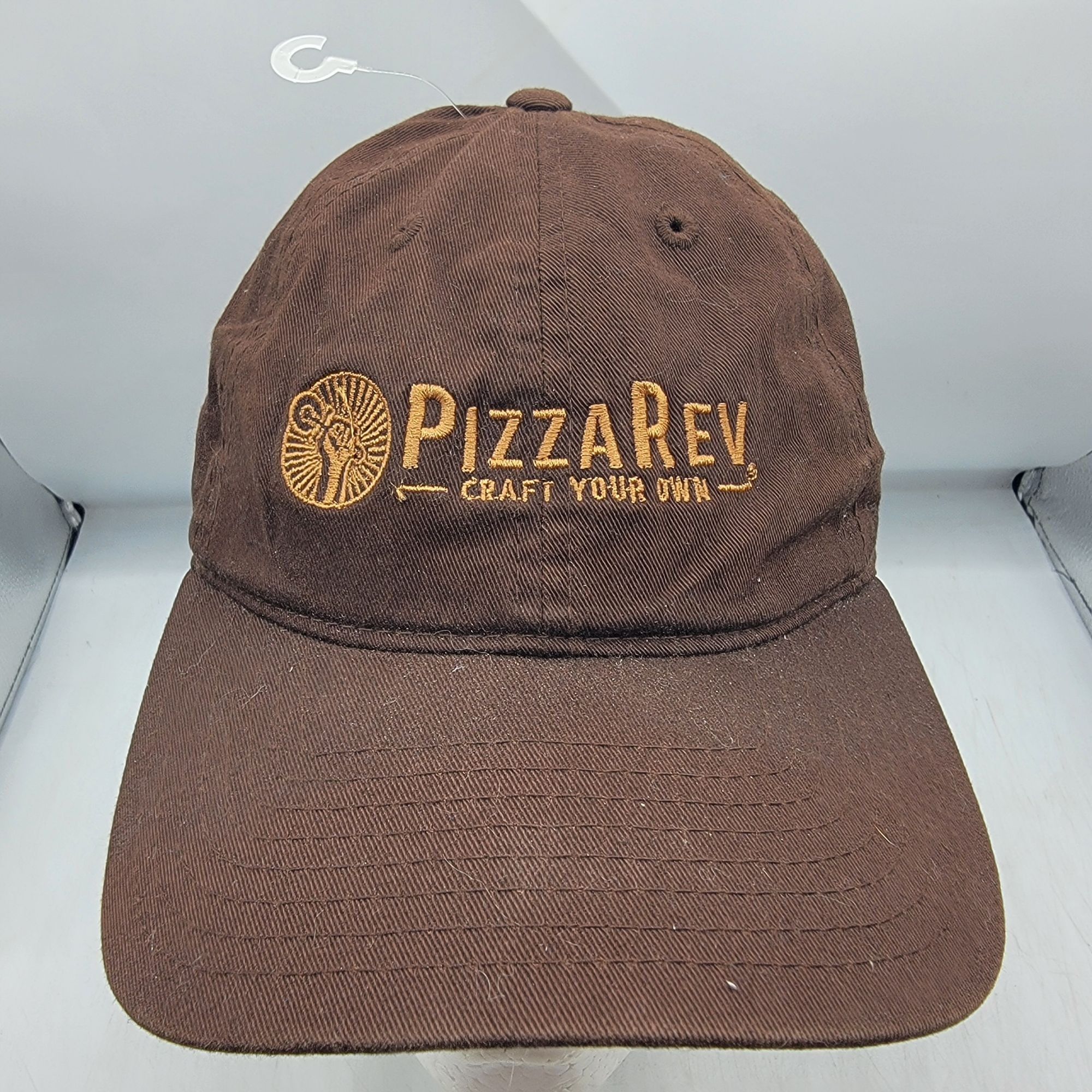 Other PizzaRev Craft Your Own Brown Baseball Cap Adjustable Strapb Size ONE SIZE - 1 Thumbnail