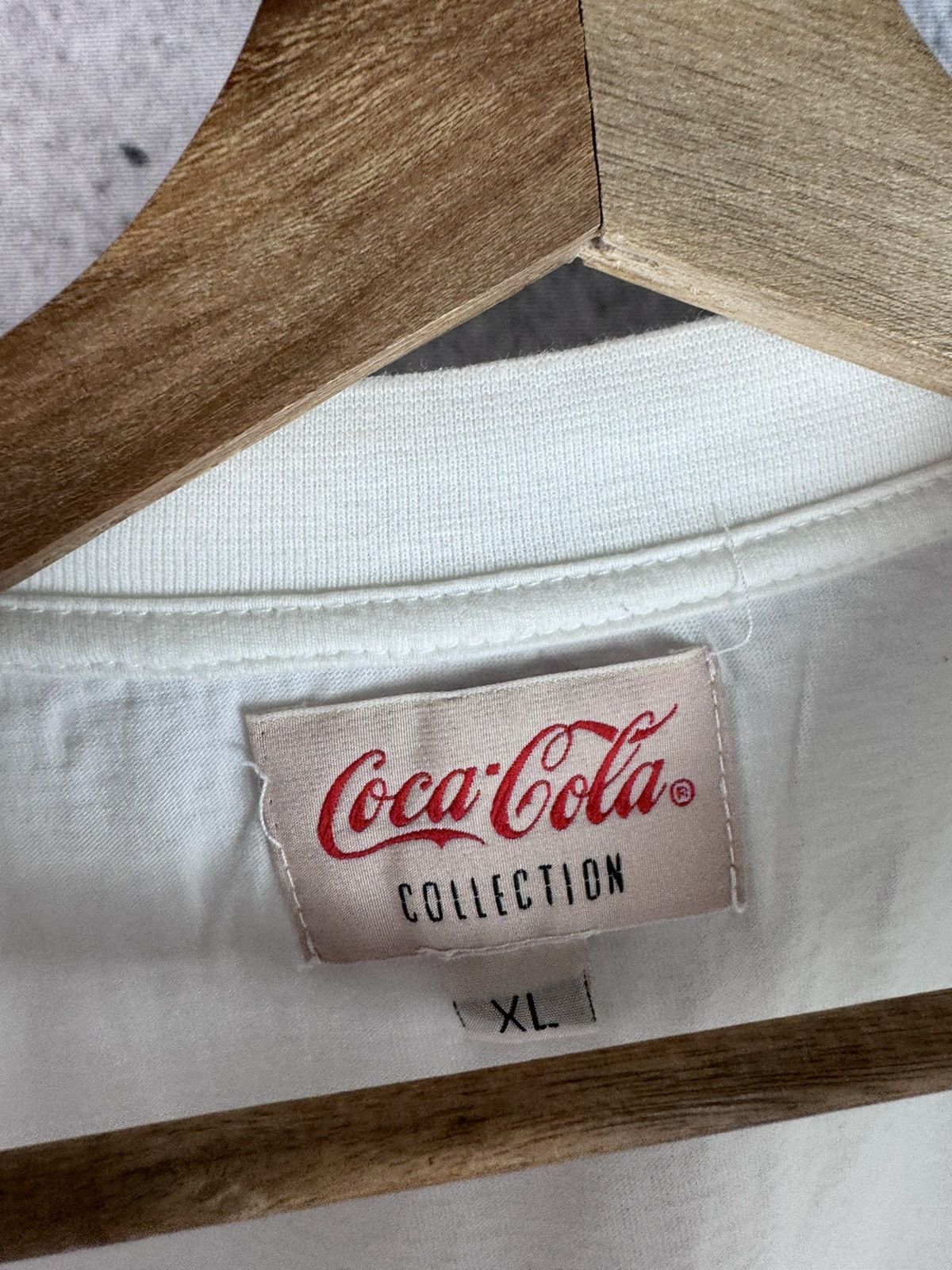 Coca Cola Vintage 1994 Coca-Cola Cool Polar Bear T-Shirt Size US XL / EU 56 / 4 - 3 Thumbnail