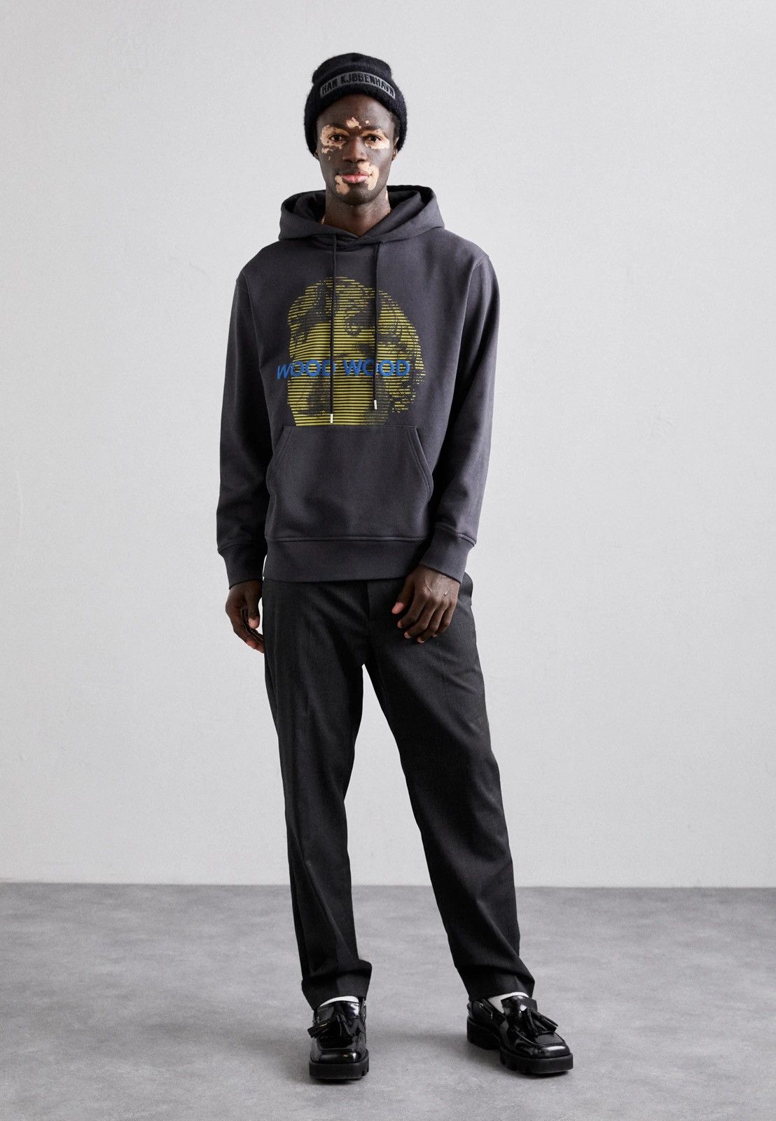 Han Kjobenhavn !DS! AW22 Han Kjobenhavn Tapered Dark Grey Trousers Size US 32 / EU 48 - 2 Thumbnail