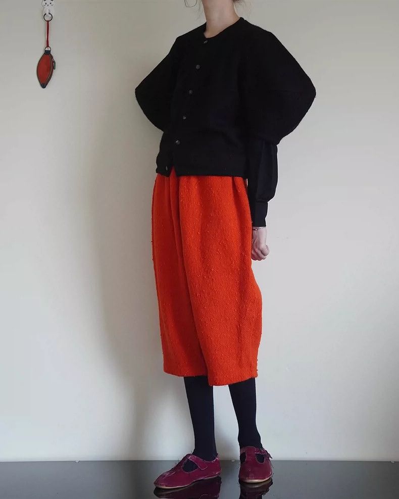 Other Comme des Garcons size S Red shrink pants Size 26" / US 2 / IT 38 - 5 Thumbnail