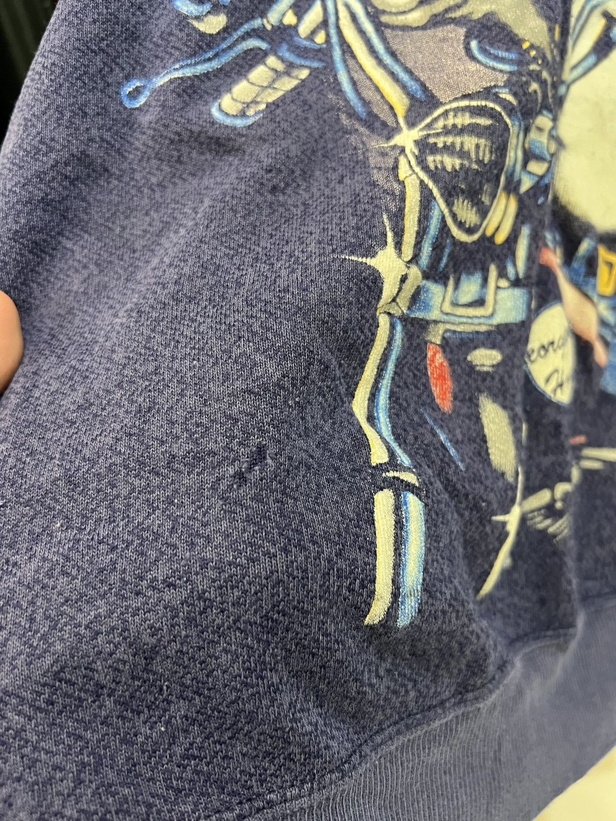 Vintage Vintage 80’s Georgetown Hoyas Sweatshirt Size US XL / EU 56 / 4 - 6 Thumbnail