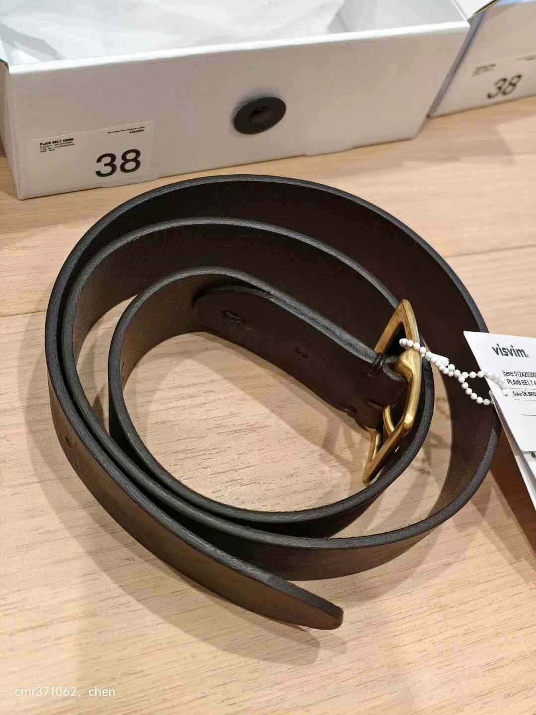 Visvim VISVIM 24AW PLAIN BELT 40MM Size ONE SIZE - 7 Thumbnail
