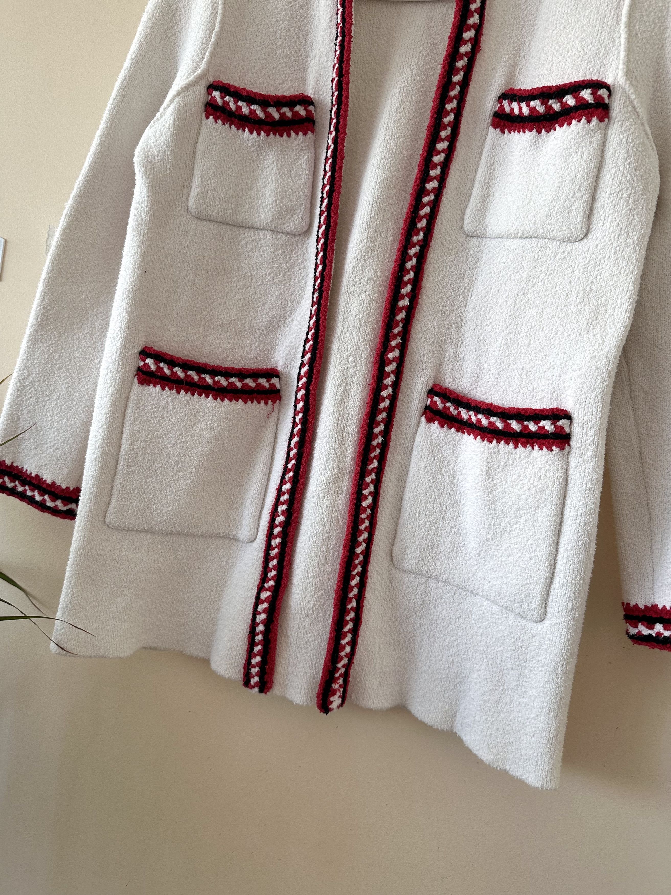 Designer × Sandro Sandro Paris Luce Chunky Cardigan sweater Size S / US 4 / IT 40 - 10 Thumbnail