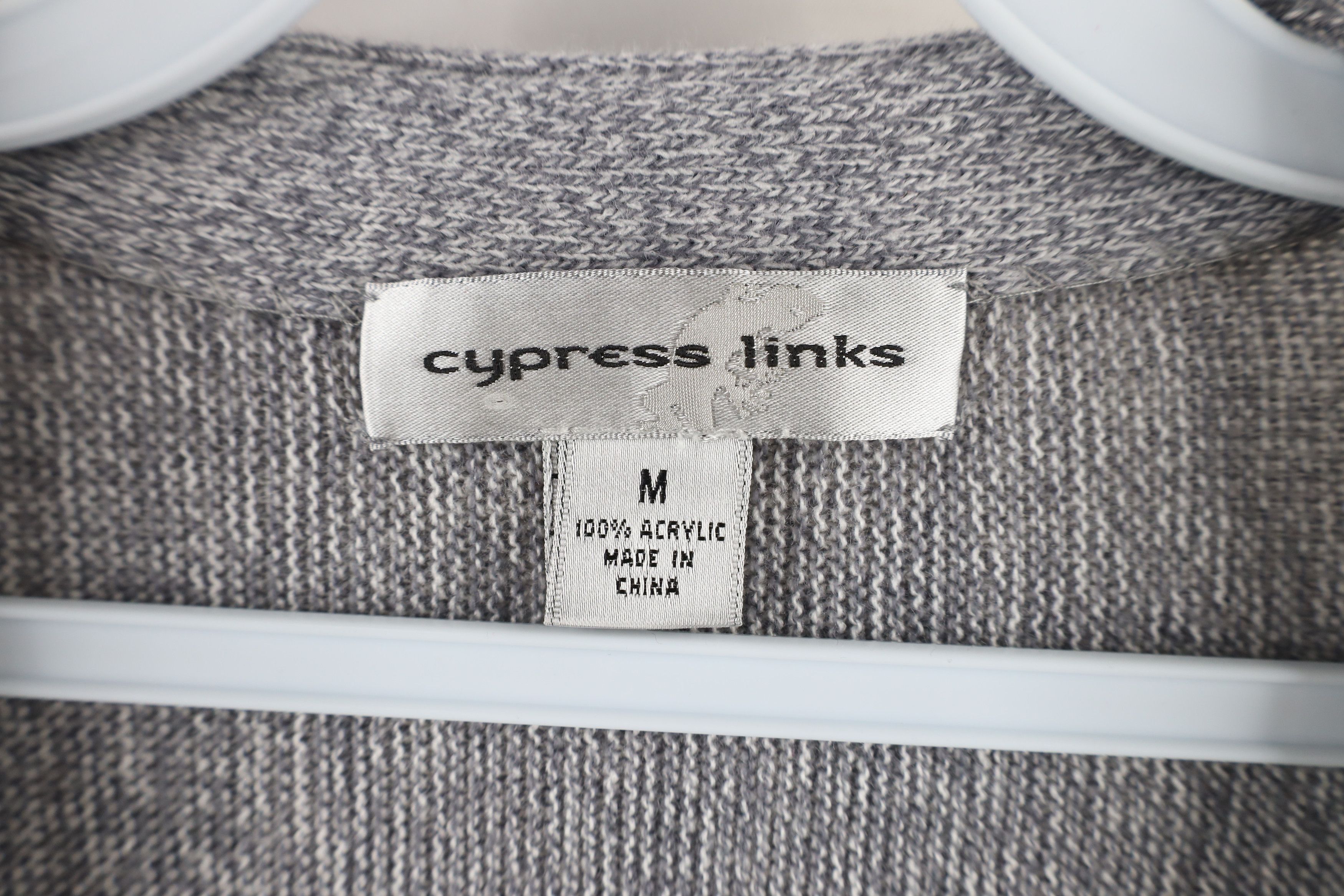 Vintage Vintage 90s Streetwear Kurt Cobain Cardigan Sweater Gray Size US M / EU 48-50 / 2 - 4 Thumbnail