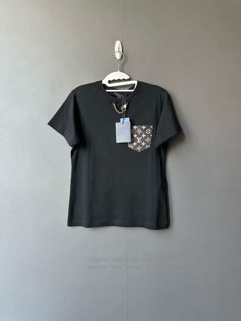 Louis Vuitton Louis Vuitton Chain full print pocket short sleeve Size US S / EU 44-46 / 1 - 1 Thumbnail