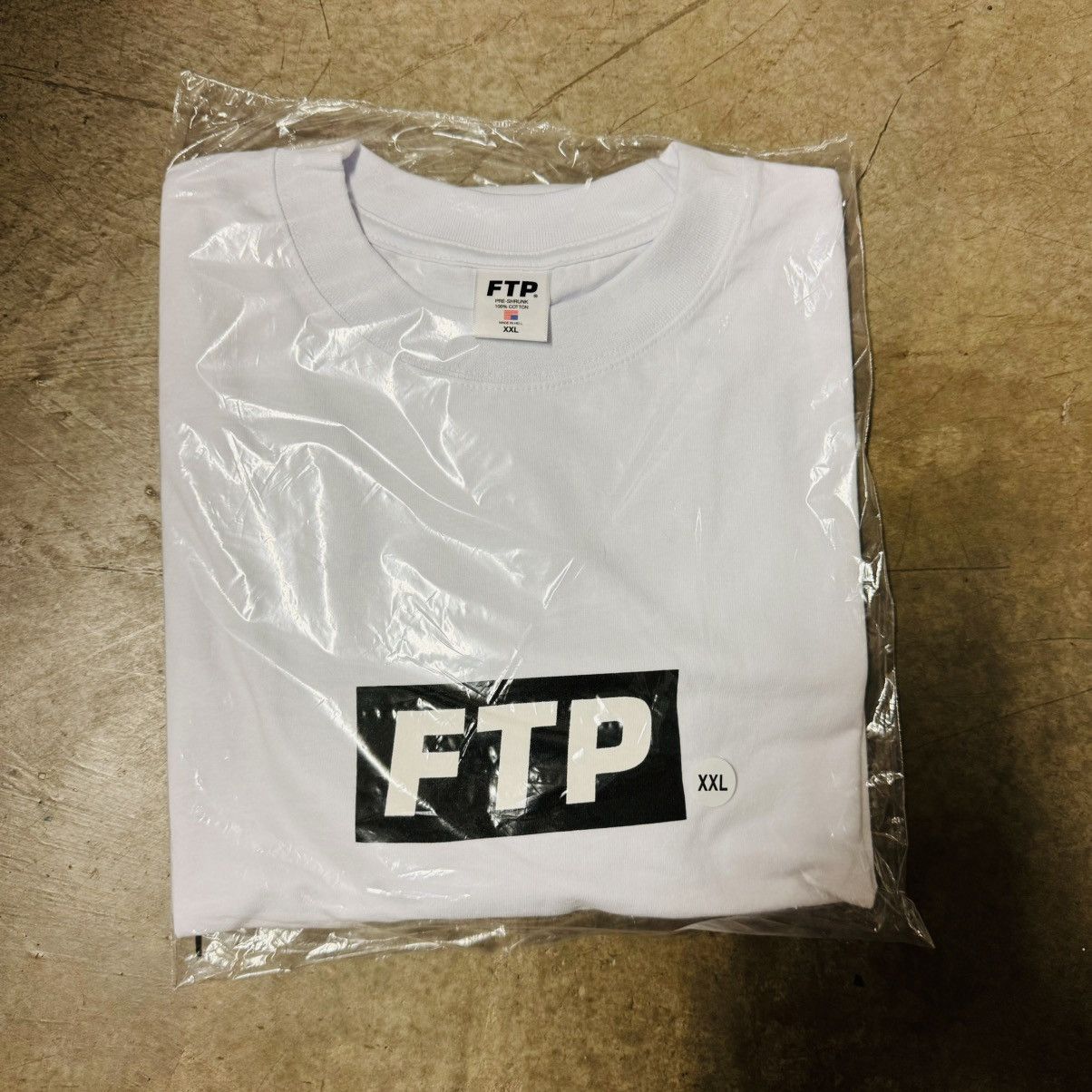 Fuck The Population FTP SLAP LOGO TEE (WHITE XXL) Size US XXL / EU 58 / 5 - 1 Thumbnail