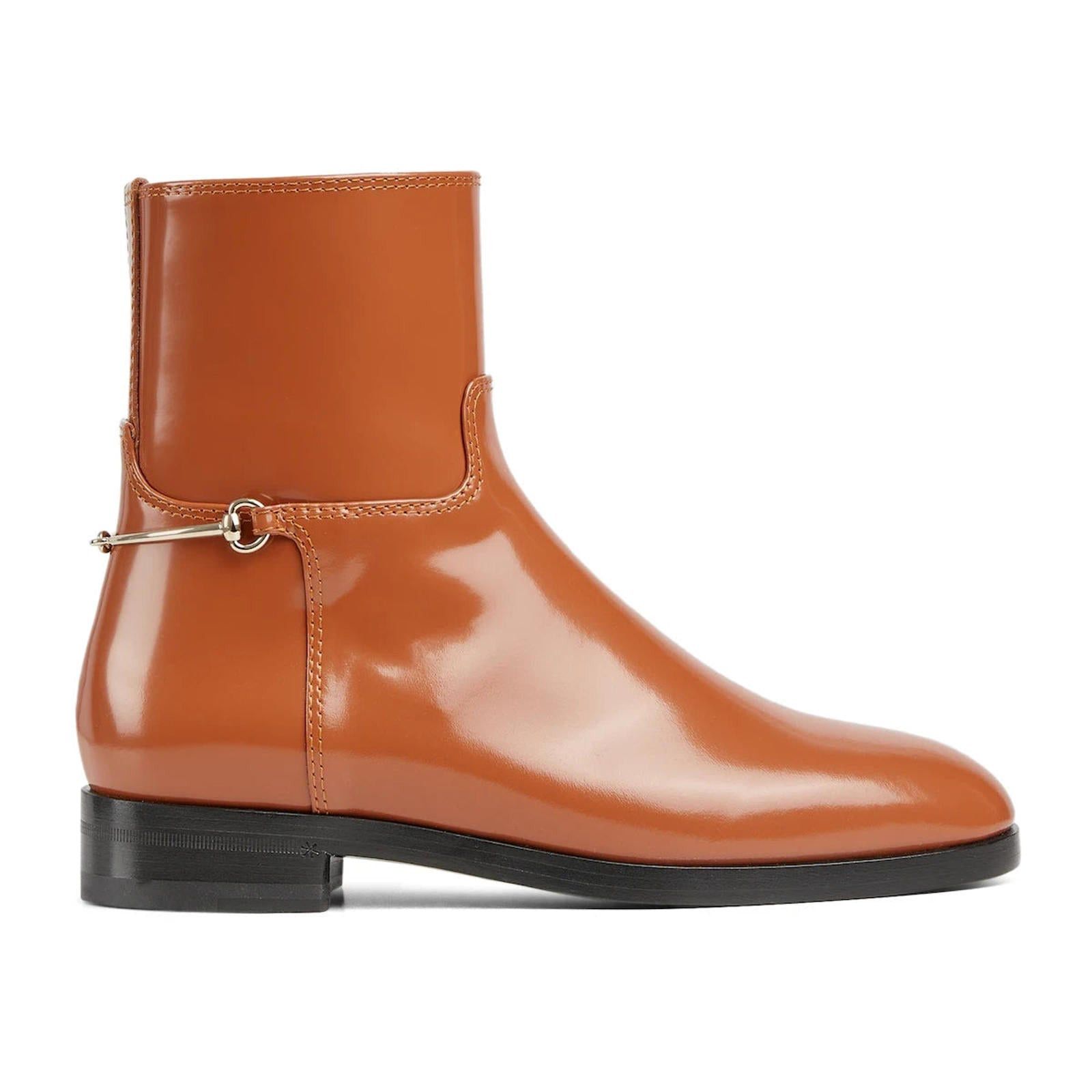 Gucci o1loc1c0226 811376 Women's Slim Horsebit Ankle Boots Size US 6.5 / IT 36.5 - 1 Thumbnail
