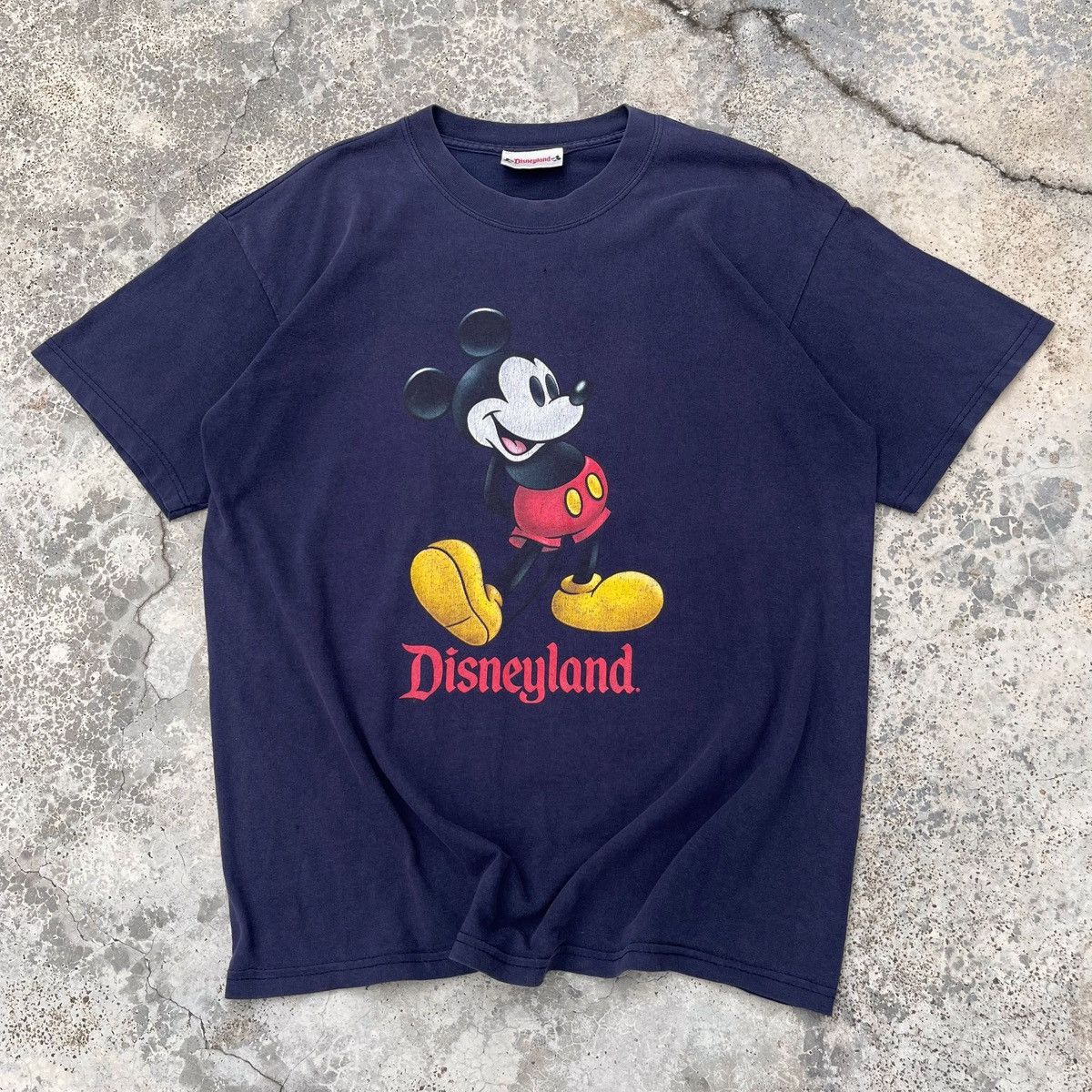Disney Vintage 90s Mickey Mouse Disney Nice Print Out Design Tee Size US XL / EU 56 / 4 - 1 Thumbnail