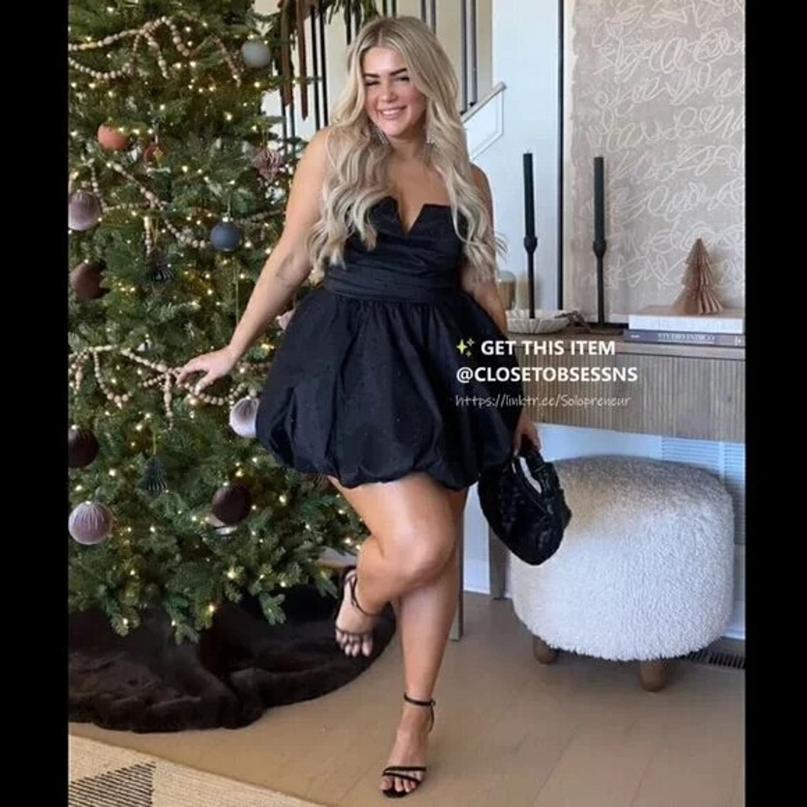 Zara ZARA Black Bubble Hem Mini Dress NWT Size M / US 6-8 / IT 42-44 - 13 Thumbnail