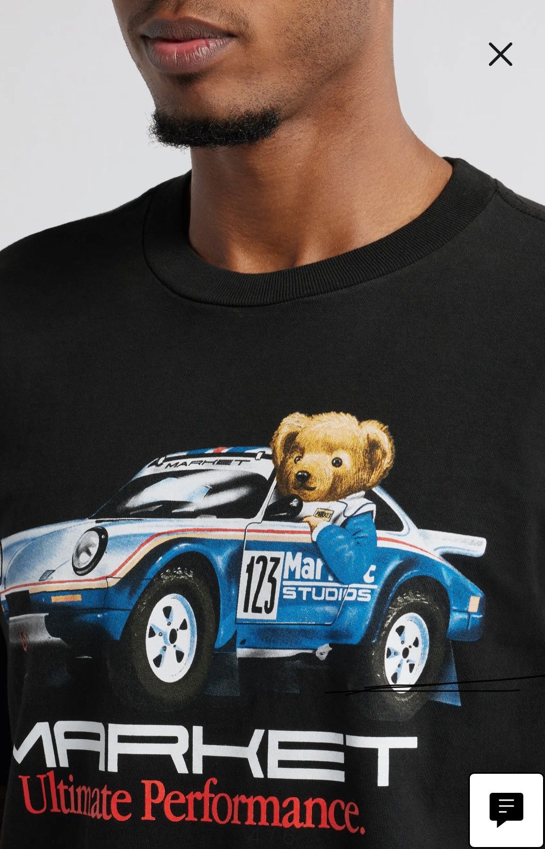Market Market Ultimate Rally Bear Tshirt Size US L / EU 52-54 / 3 - 3 Thumbnail