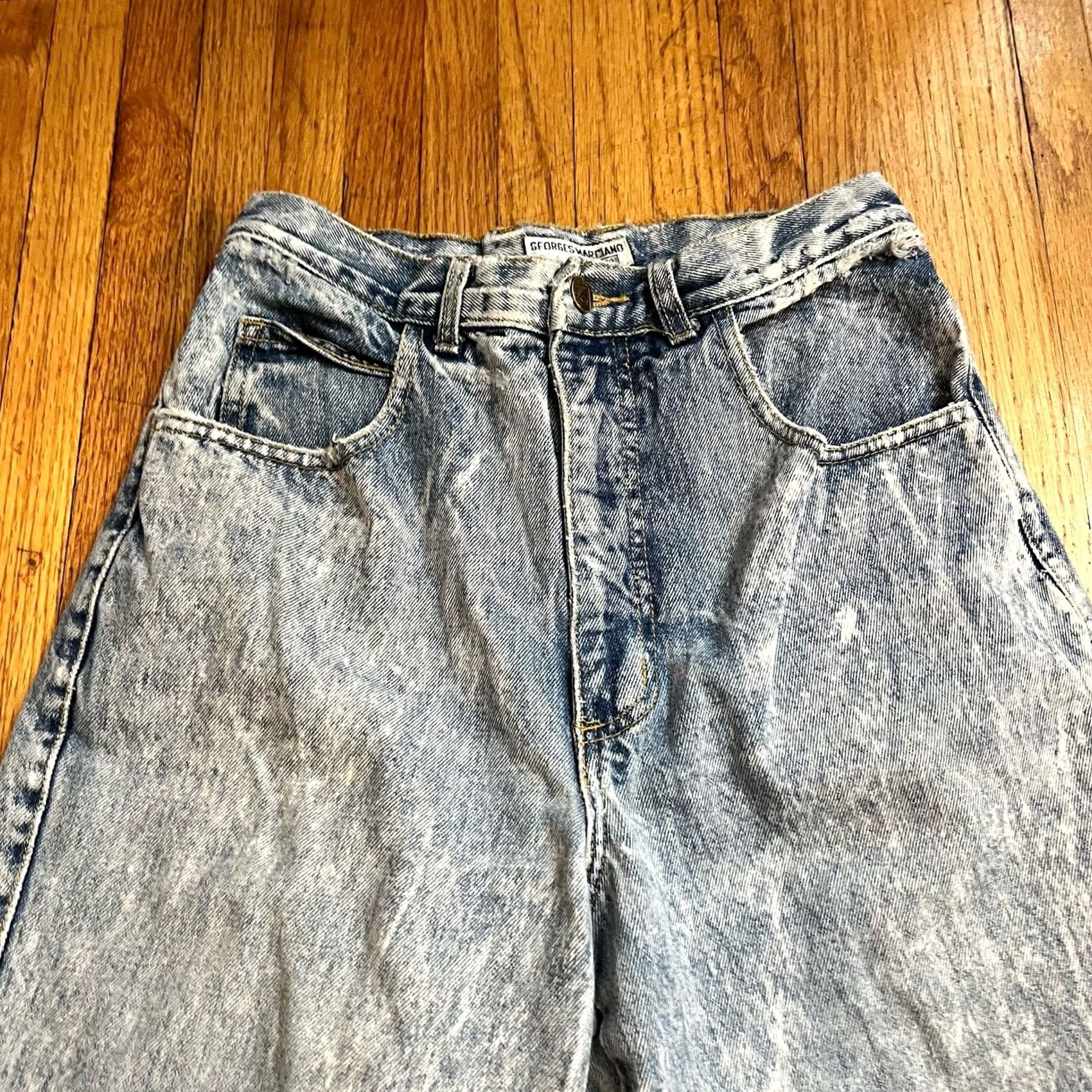 Guess VINTAGE Guess Georges Marciano Jeans Womens 30 Blue High Waist Acid Wash Jeans Womens 30 Blue High Waist Acid Wash Size 30" / US 8 / IT 44 - 2 Thumbnail