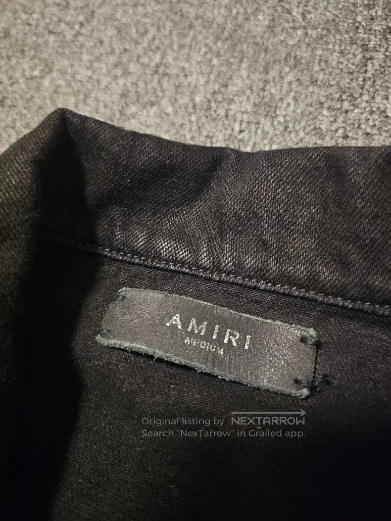 Amiri Amiri Coated Denim Jacket. Size US M / EU 48-50 / 2 - 4 Thumbnail