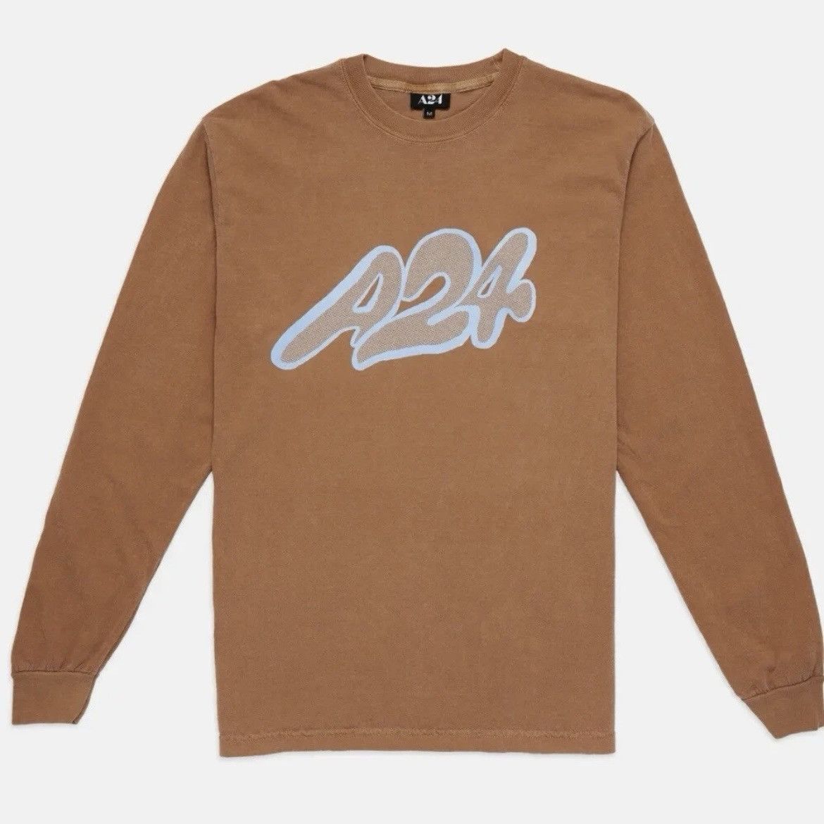 A24 M - A24 Bitmap Logo Long Sleeve Tee Orange T shirt Cotton Size US M / EU 48-50 / 2 - 1 Thumbnail