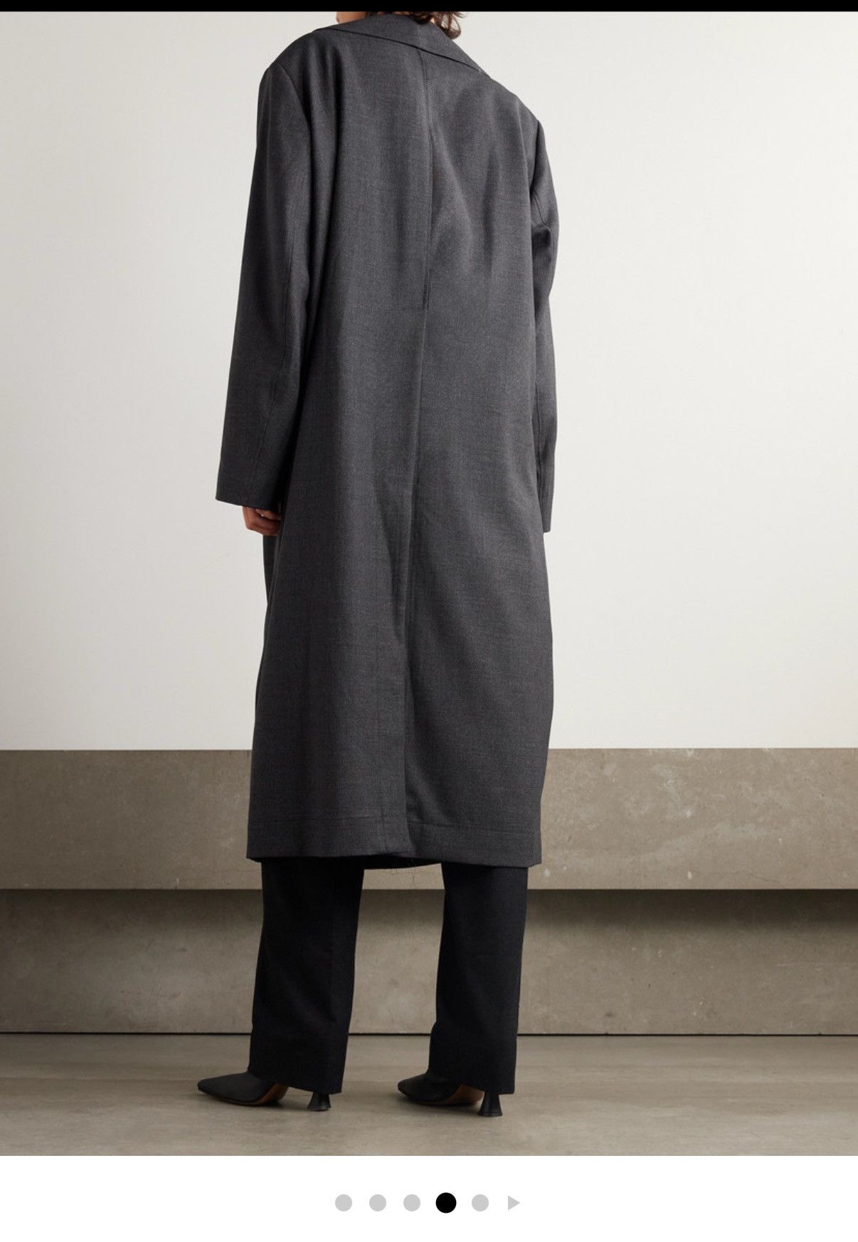 Lemaire LEMAIRE oversized double breasted wool coat Size XS / US 0-2 / IT 36-38 - 4 Thumbnail