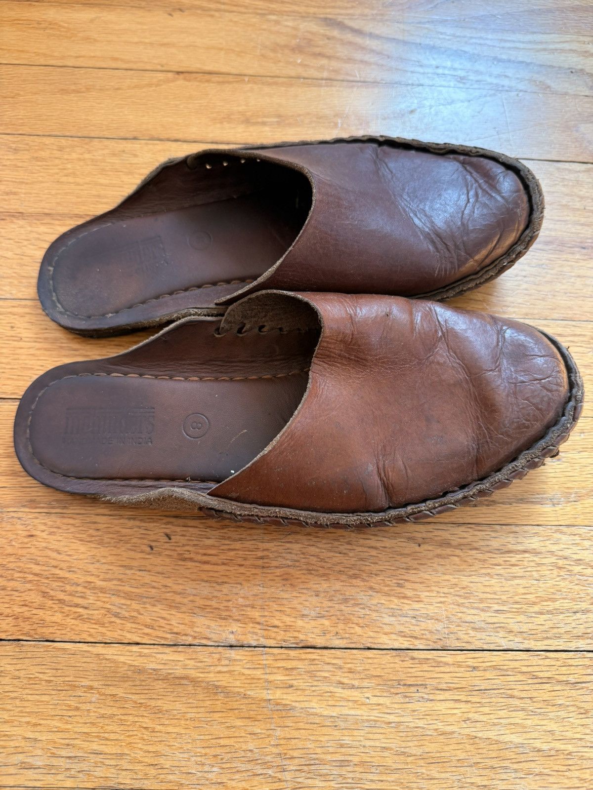 Other Mohinders Leather Slides Size US 8 / EU 41 - 2 Thumbnail
